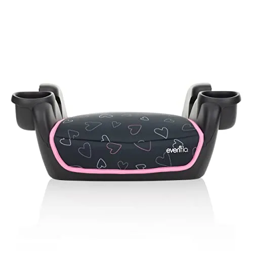 GoTime No Back Booster Car Seat - Amore Pink - Image 2