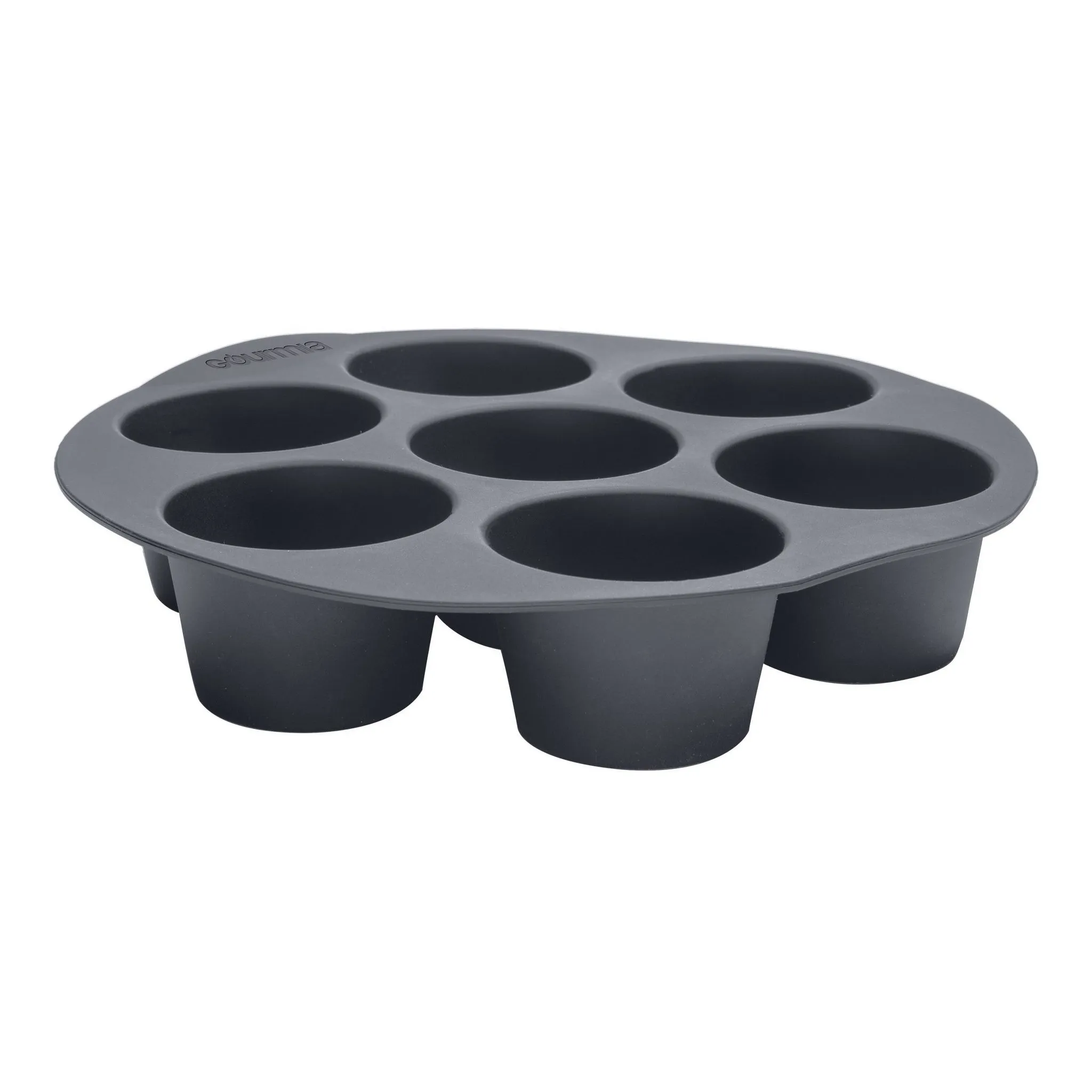 Gourmia 3-Piece Silicone Air Fryer Accessory Set - Basket Liner, Egg Bites Mold & Muffin Pan - Image 3
