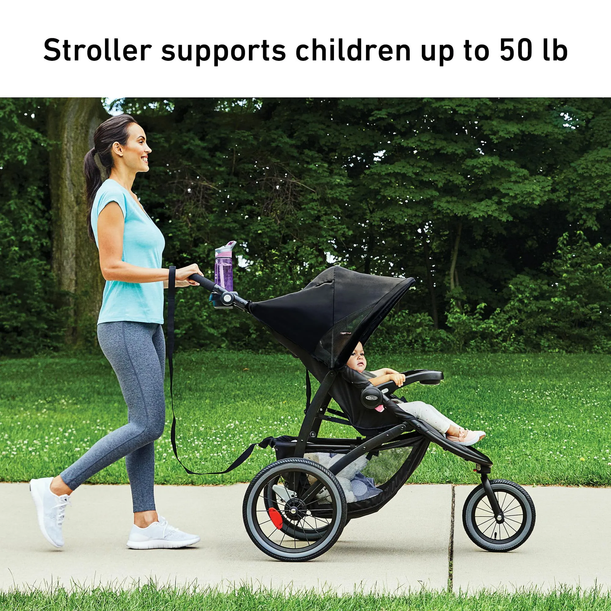 Graco FastAction Jogger LX Stroller, Redmond - Image 4