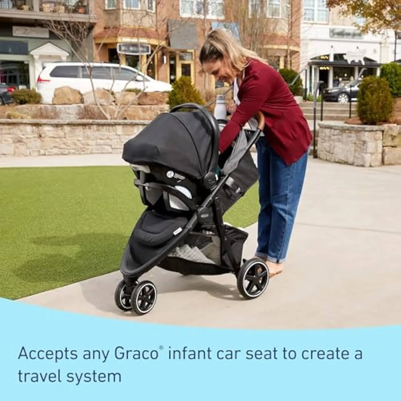 Outpace LX All-Terrain Baby Stroller - Image 5
