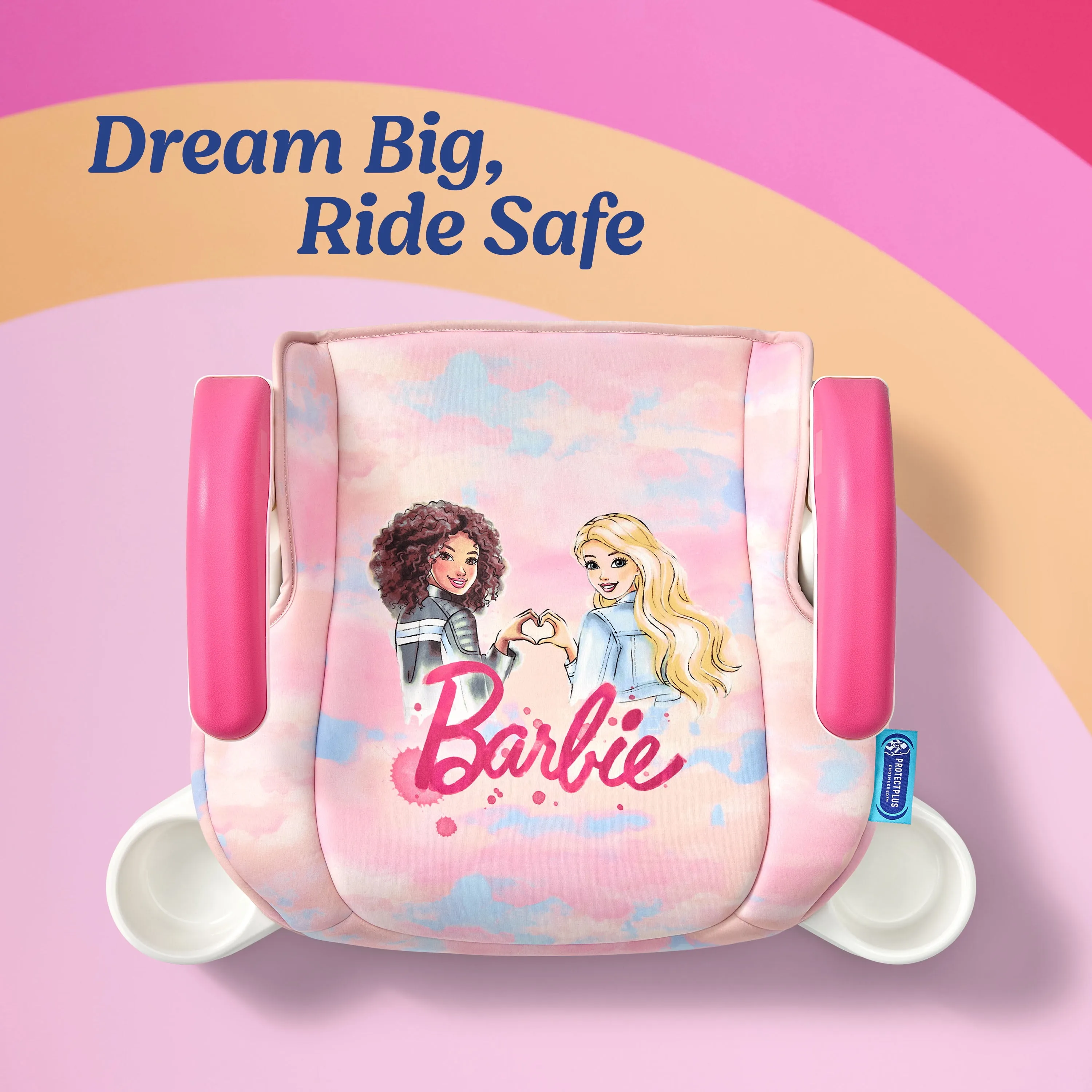 Graco Turbobooster 2.0 Backless Booster Car Seat - Barbie Paint - Image 2