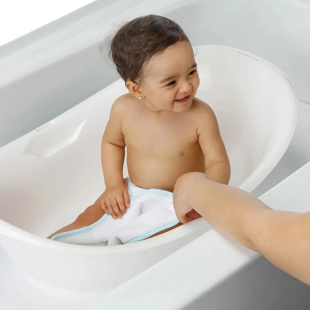 Greener Baby 3 In 1 Clean Fun Bathtub - Harbor Mist - Image 3