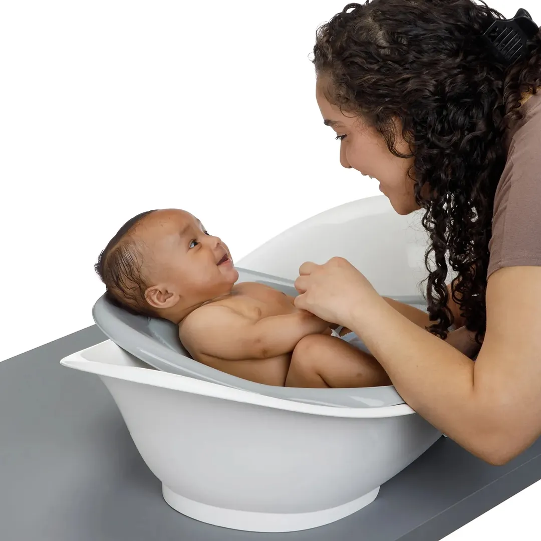 Greener Baby 3 In 1 Clean Fun Bathtub - Harbor Mist - Image 2