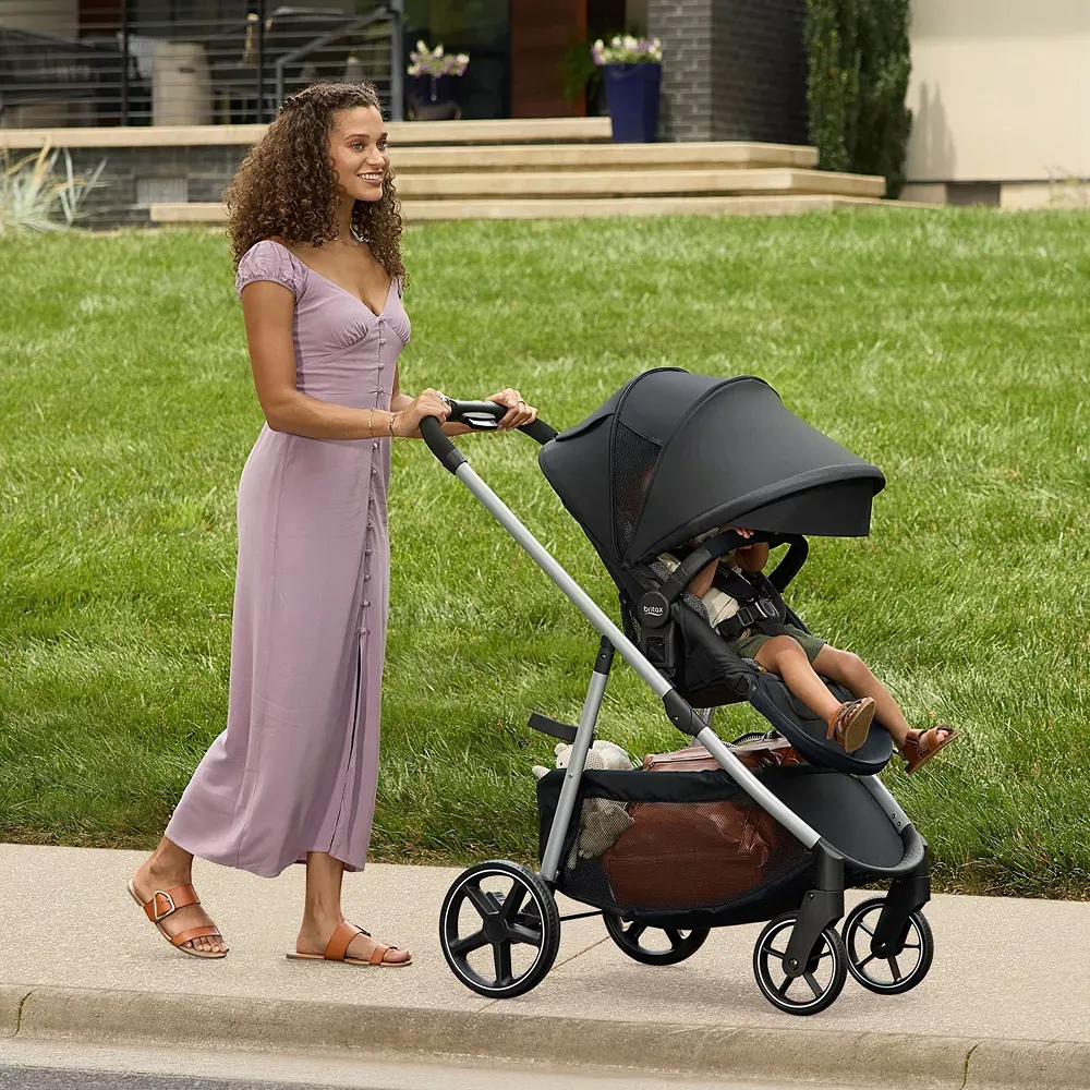 Grove Modular Lightweight Baby Stroller - Pindot Onyx Edition - Image 6