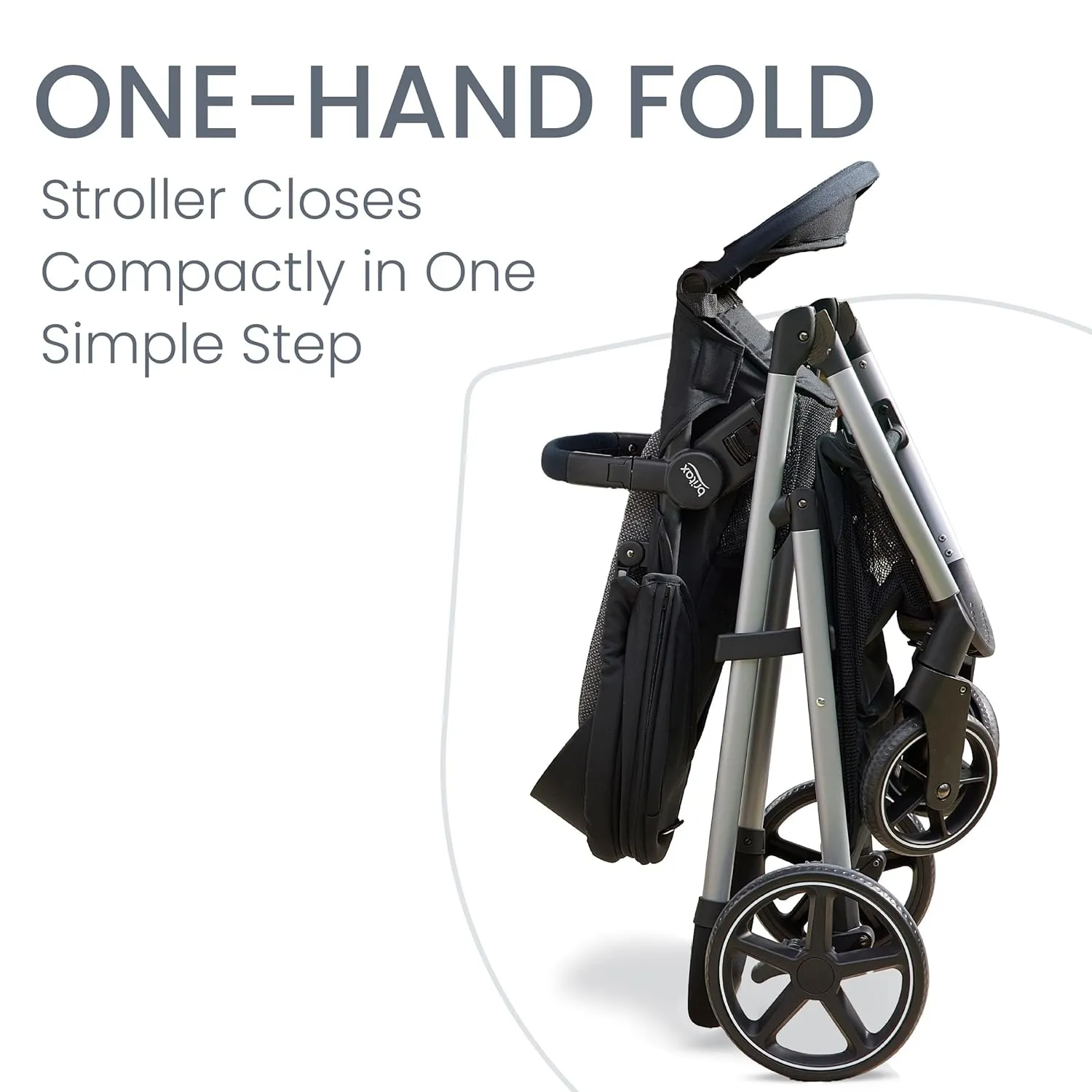 Grove Modular Lightweight Baby Stroller - Pindot Onyx Edition - Image 8