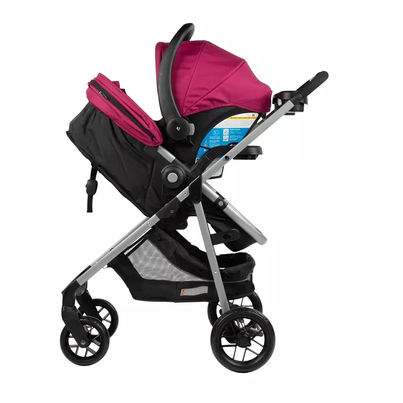 Grow and Go Flex 8-in-1 Car Seat Stroller Combo - Orchid Bloom - Image 5