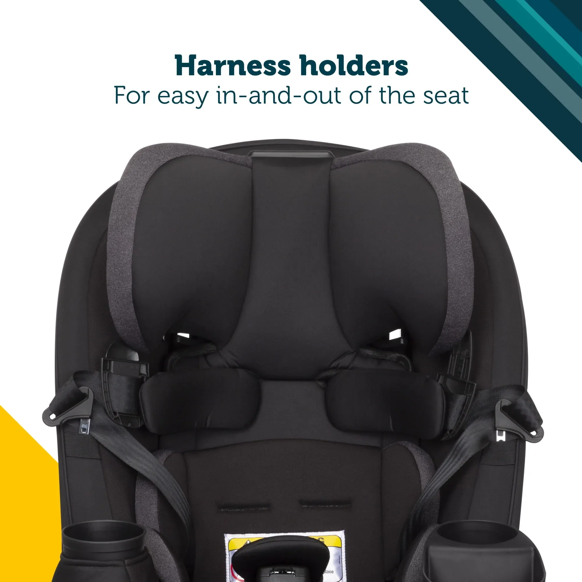 Grow and Go Sprint All-in-One Convertible Car Seat - Black Beauty III - Image 2