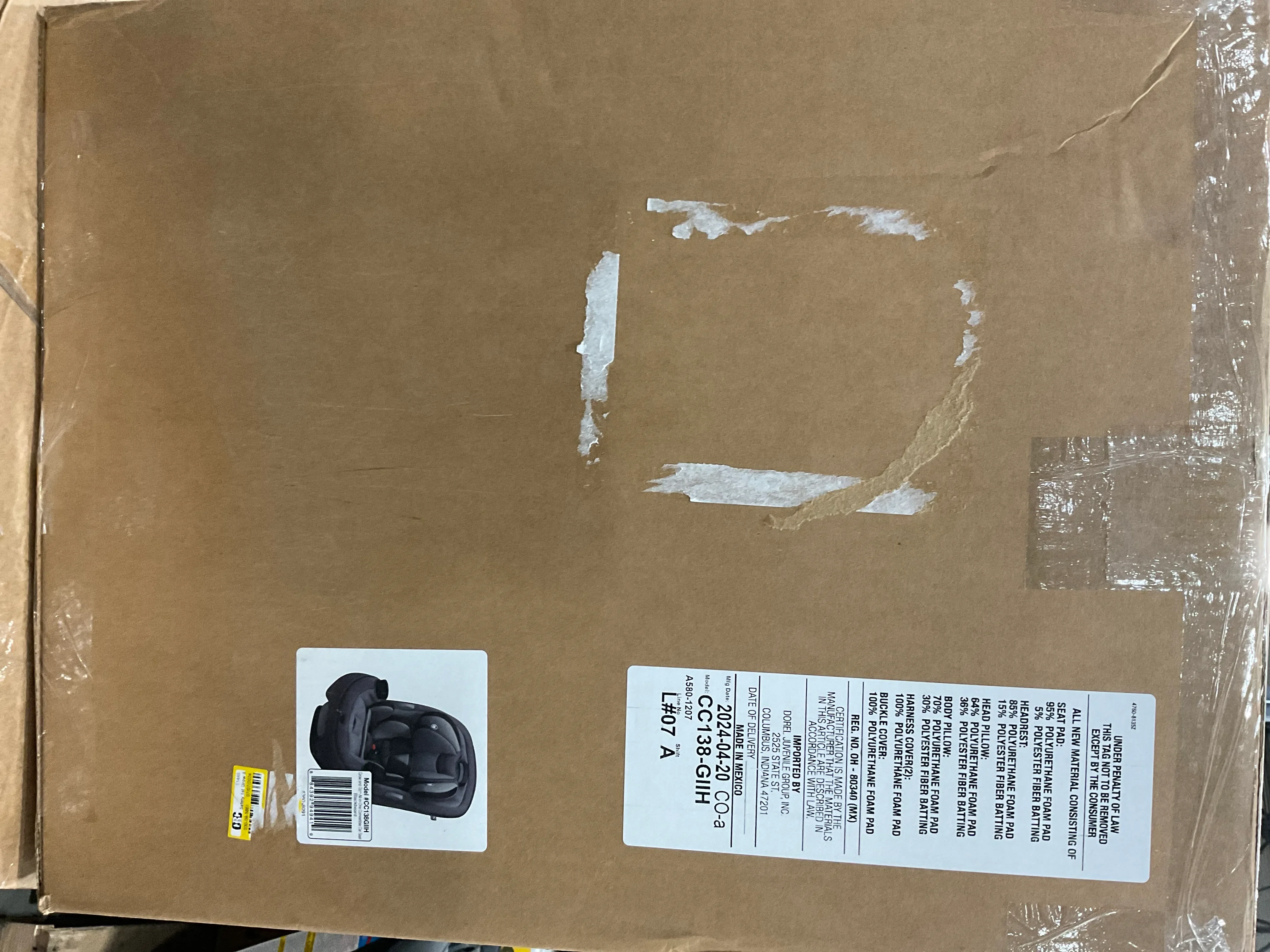 Grow & Go Convertible Car Seat - Black Beard - Image 5