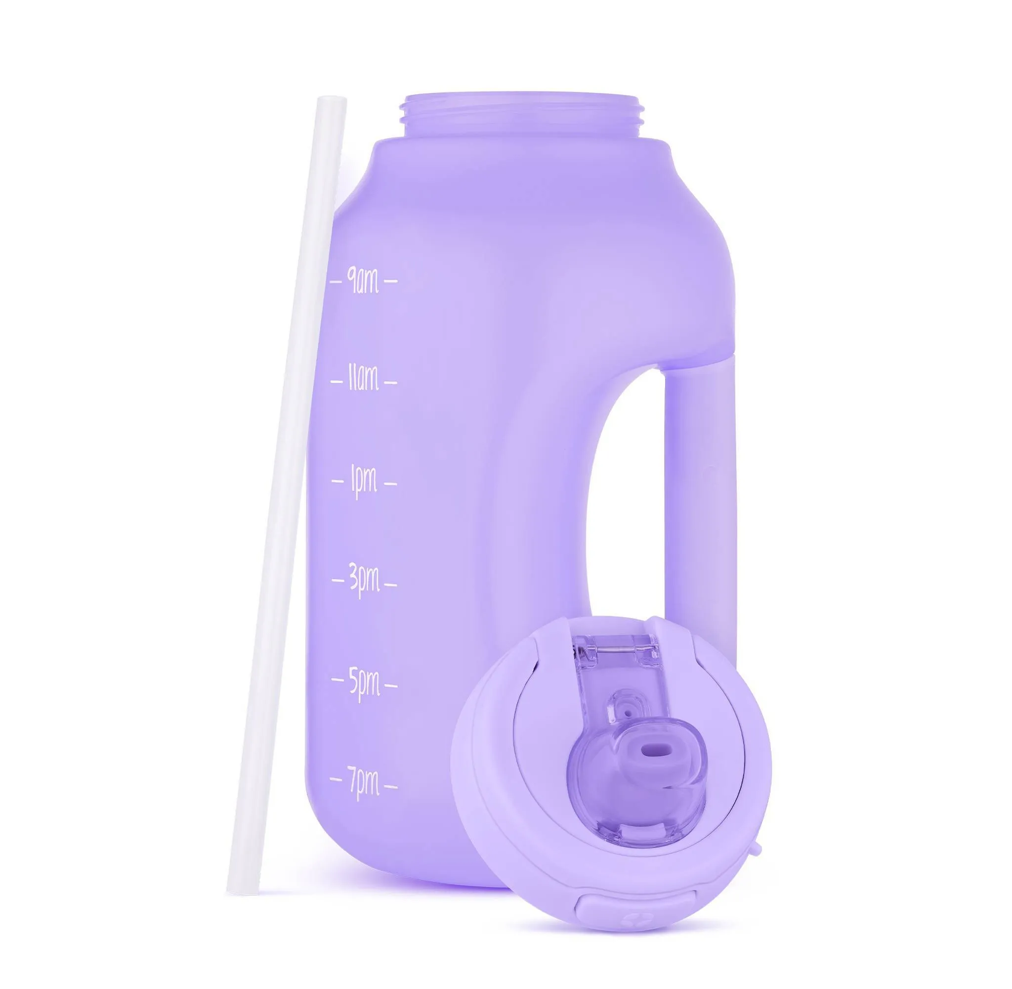 Half Gallon Jug with Straw - Tropical Violet - Image 2