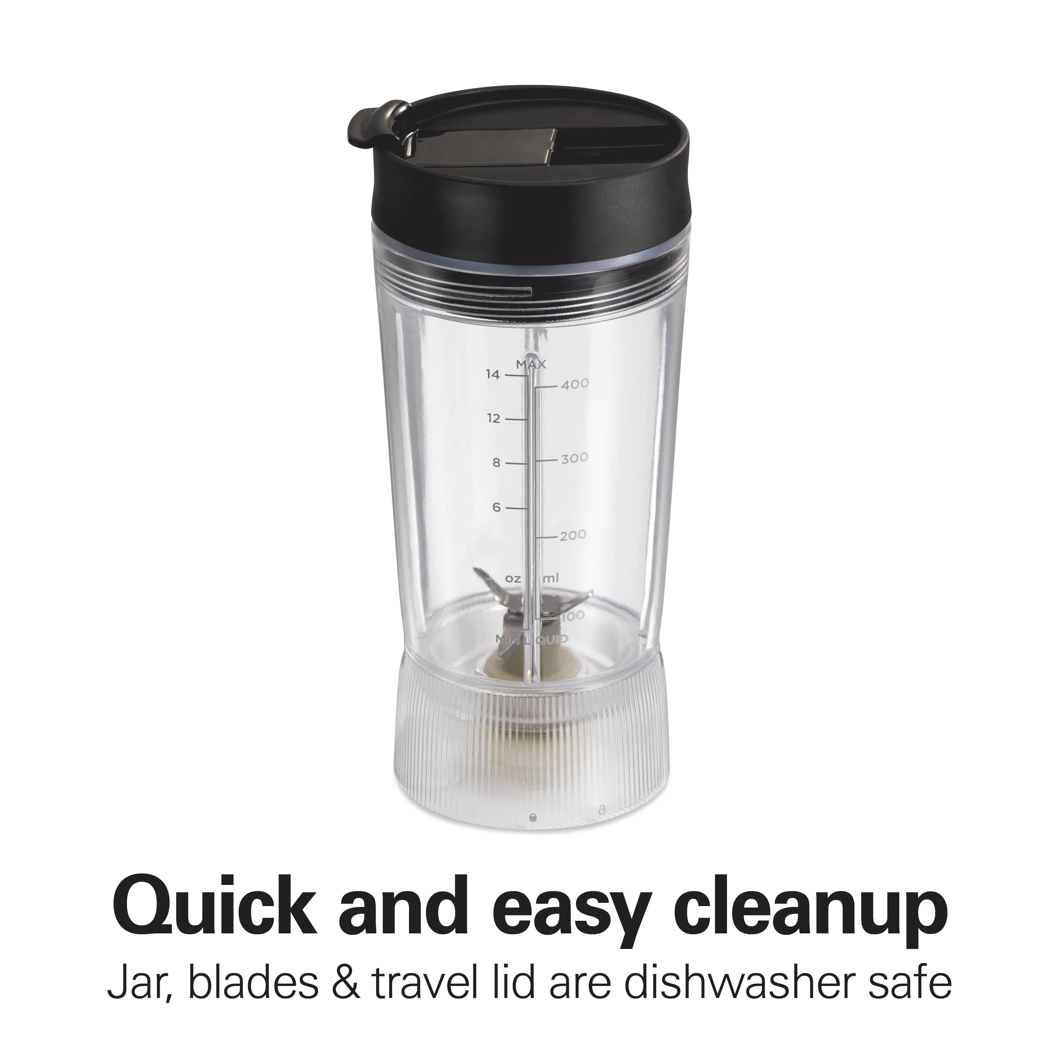 Hamilton Beach Personal Blender With Leak-Proof Travel Lid