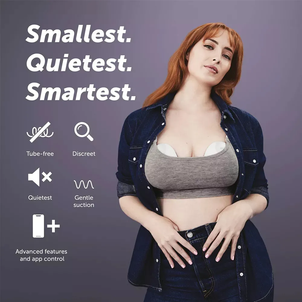 Hands Free Wearable Electric Breast Pump Double (Unopened- Damaged Box Only) - Image 4