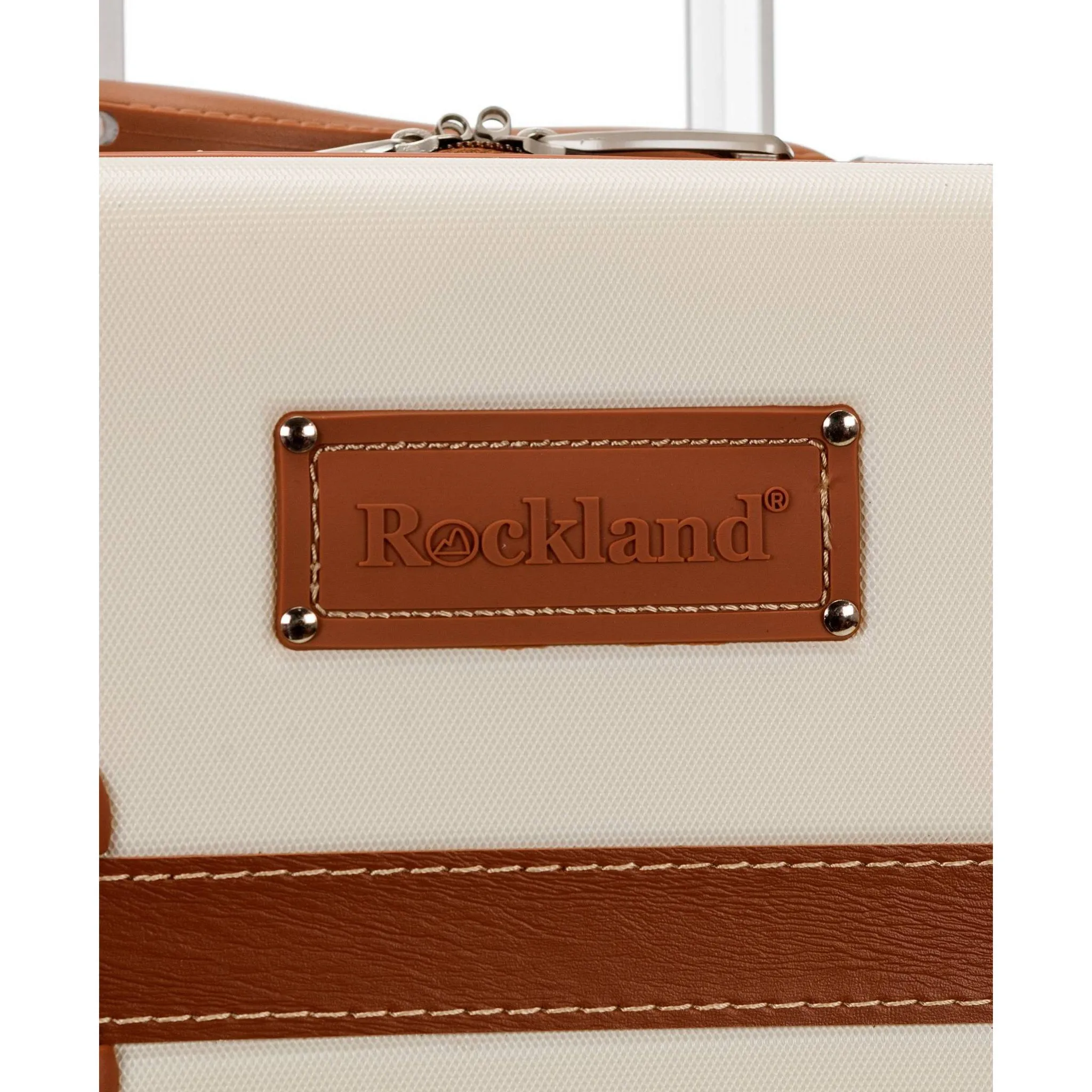 Hardside Carry On Rolling Trunk - White - Image 5