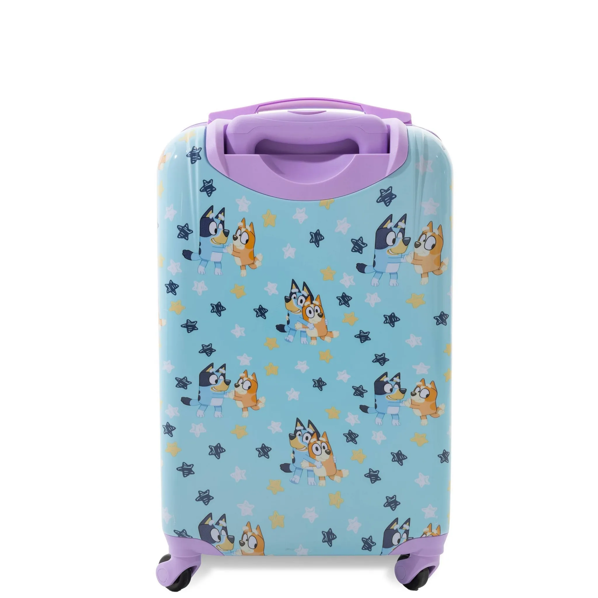 Hardside Carry On Spinner Suitcase - Blue - Image 3