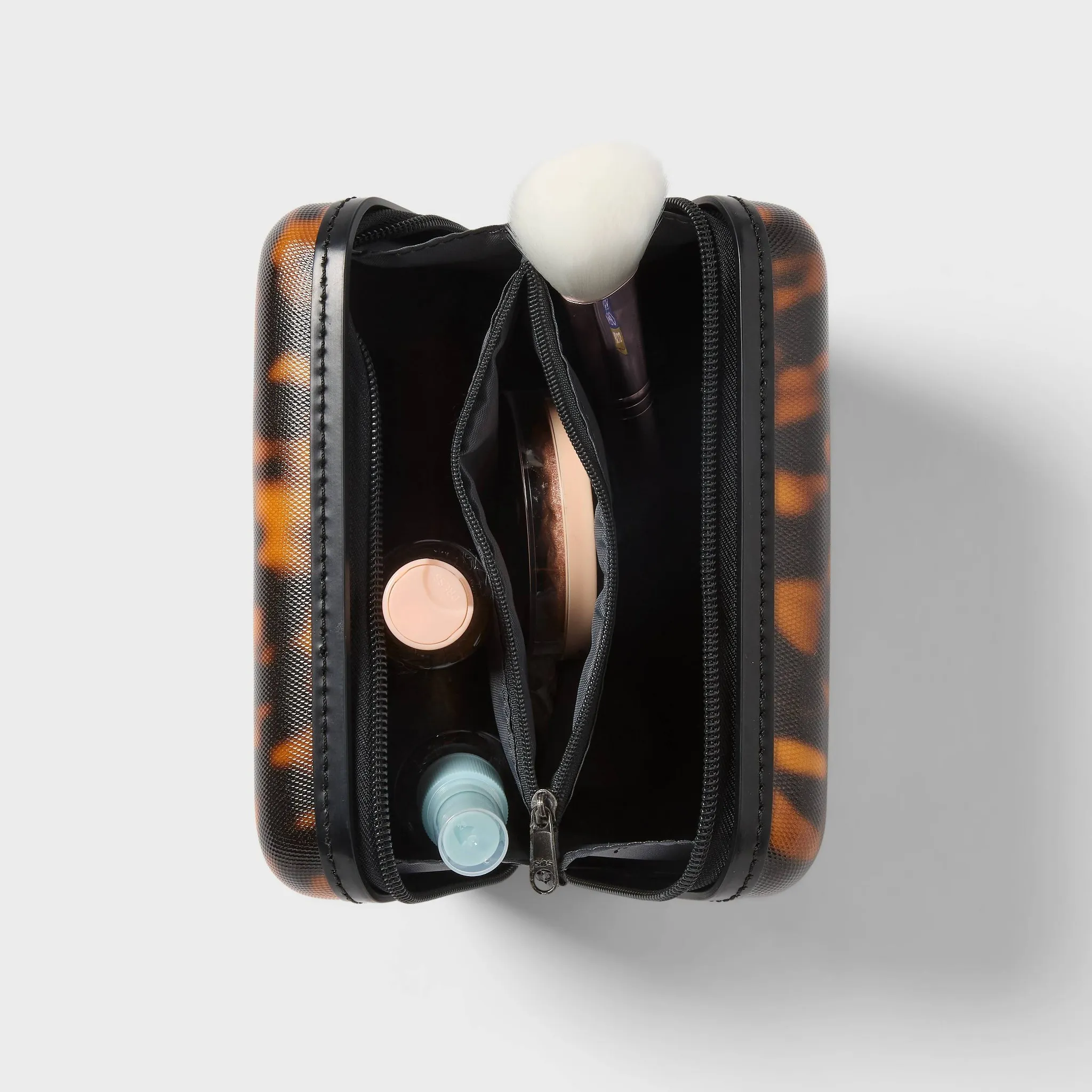 Hardside Dopp Kit Case - Assorted Browns - Image 2