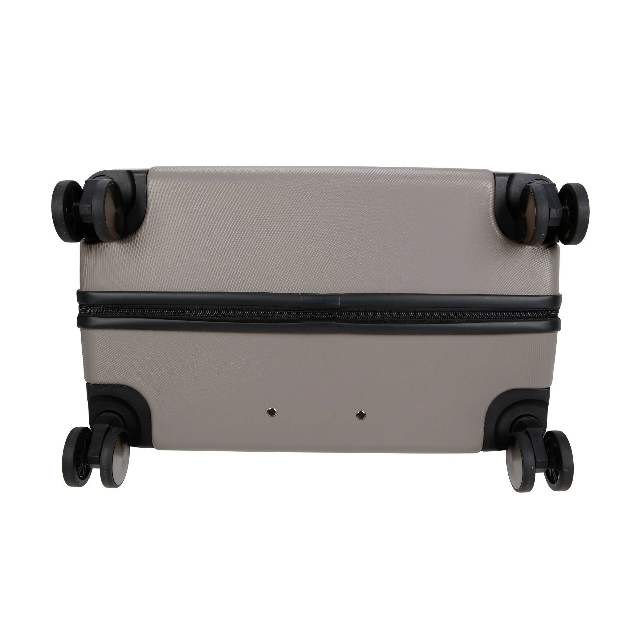 Hardside Large Checked Spinner Suitcase - Oxford Tan - Image 3
