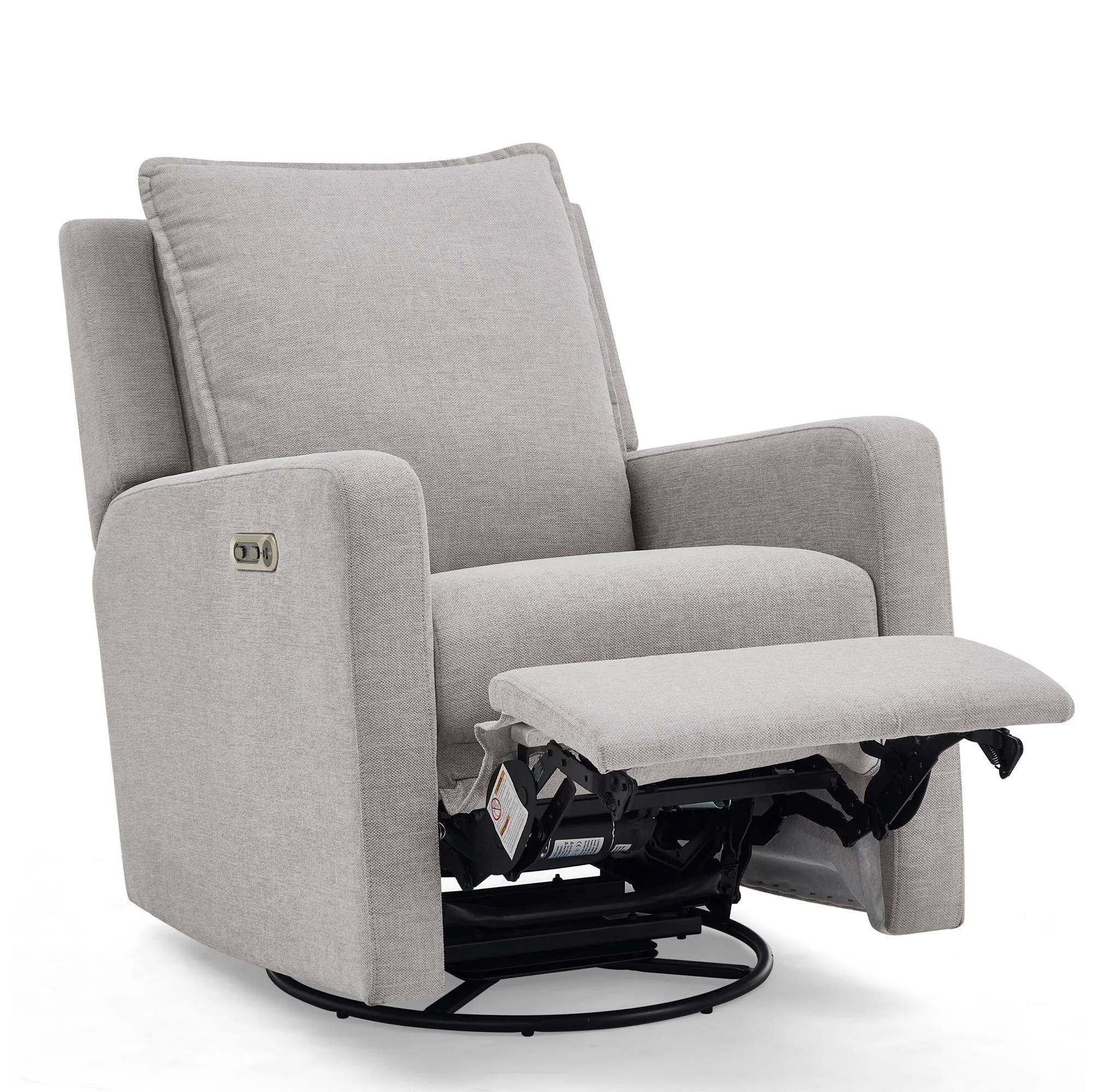 Harlowe Power Recliner with USB Charging - Ash - Image 5