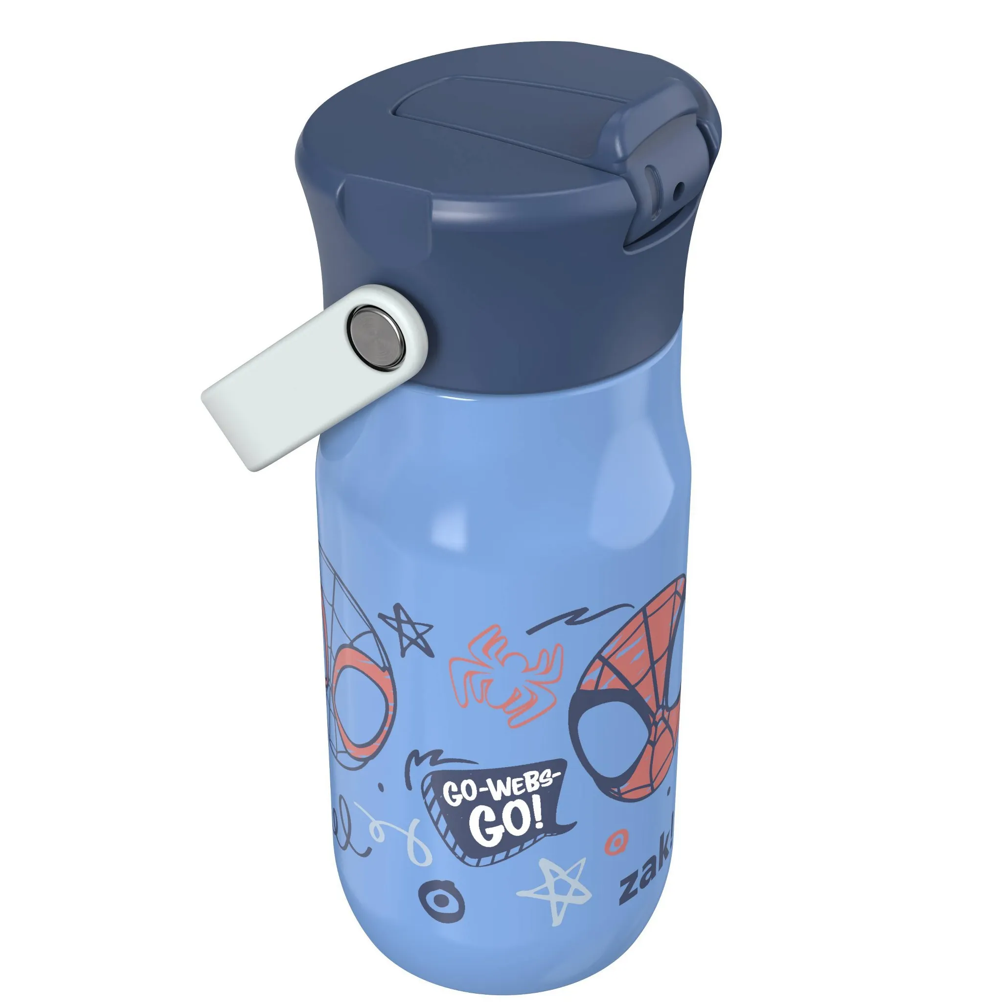 Harmony Straw Water Bottle - Blue - Image 3