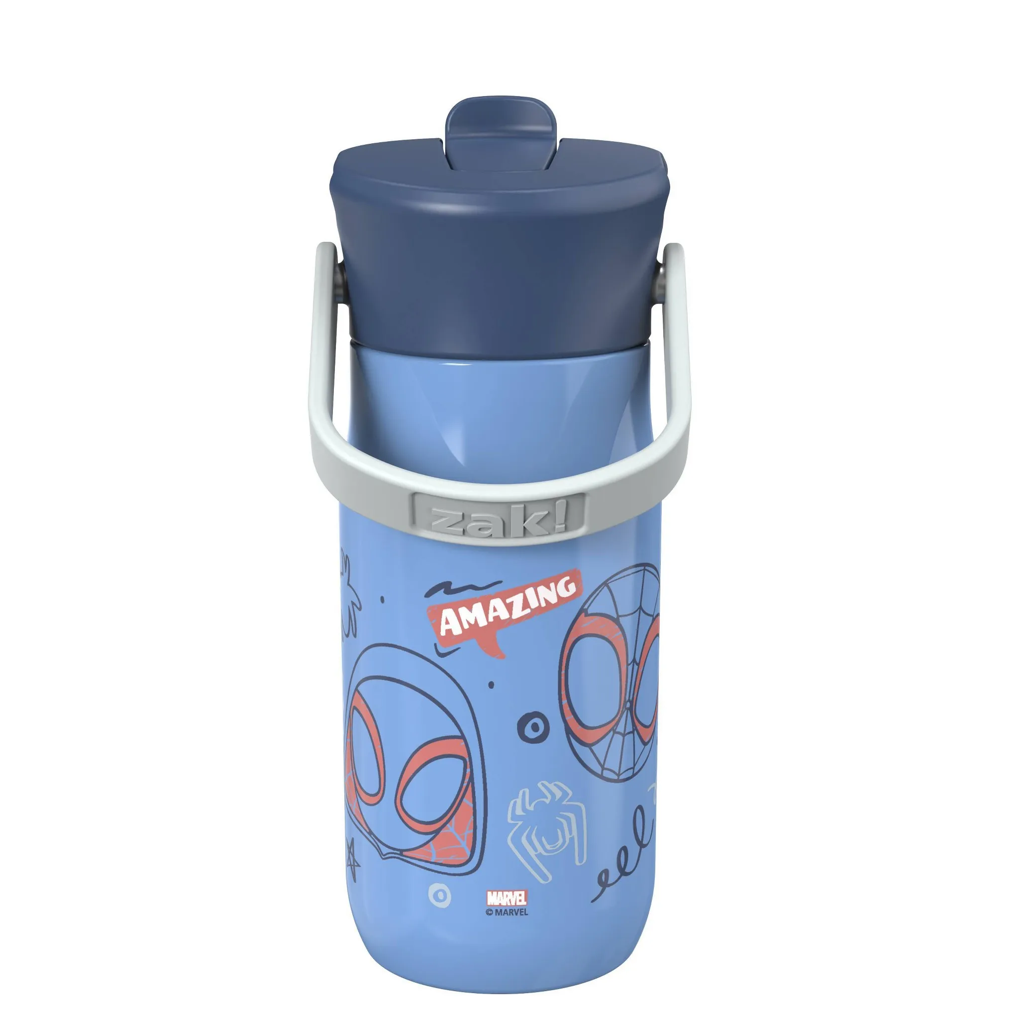 Harmony Straw Water Bottle - Blue - Image 2
