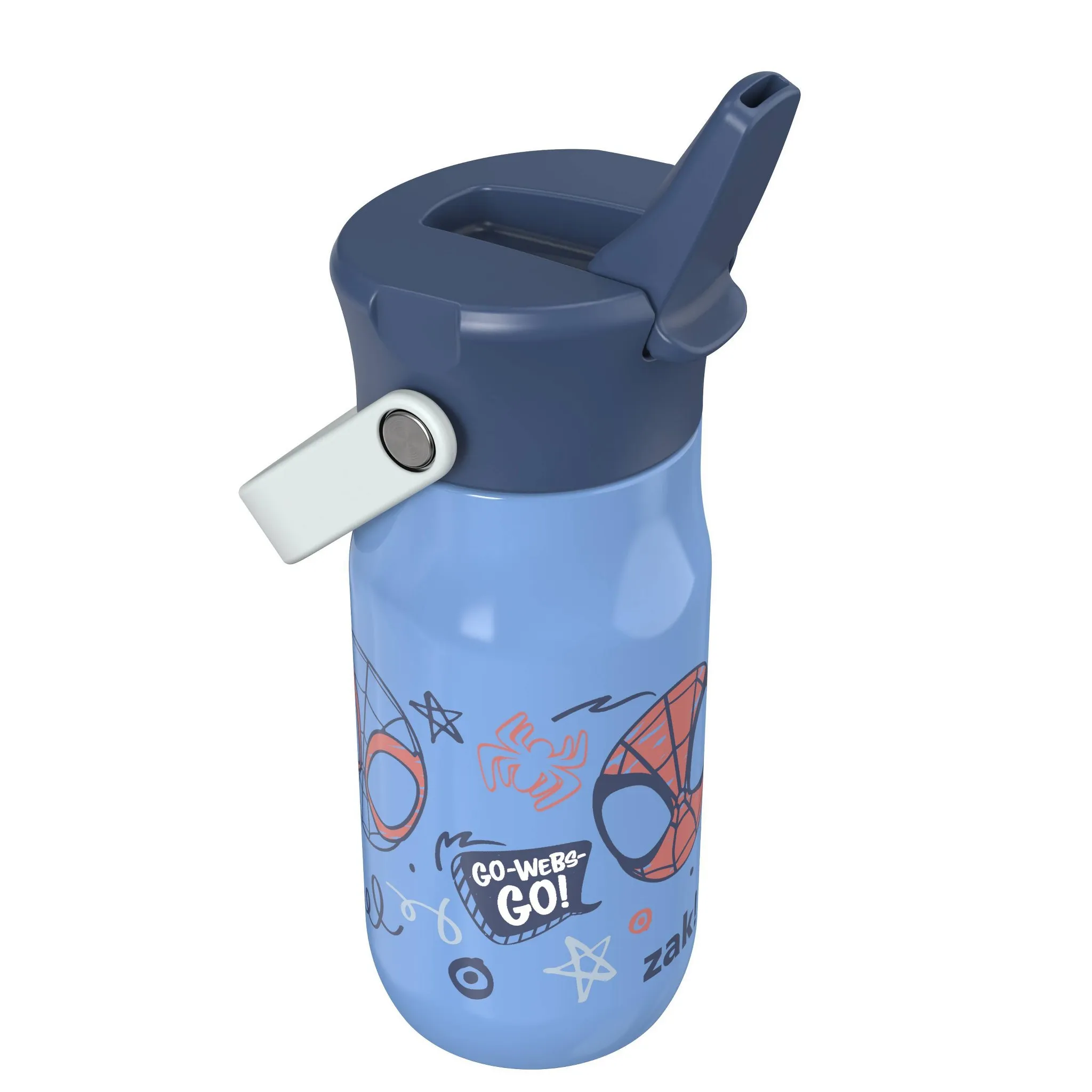 Harmony Straw Water Bottle - Blue - Image 4