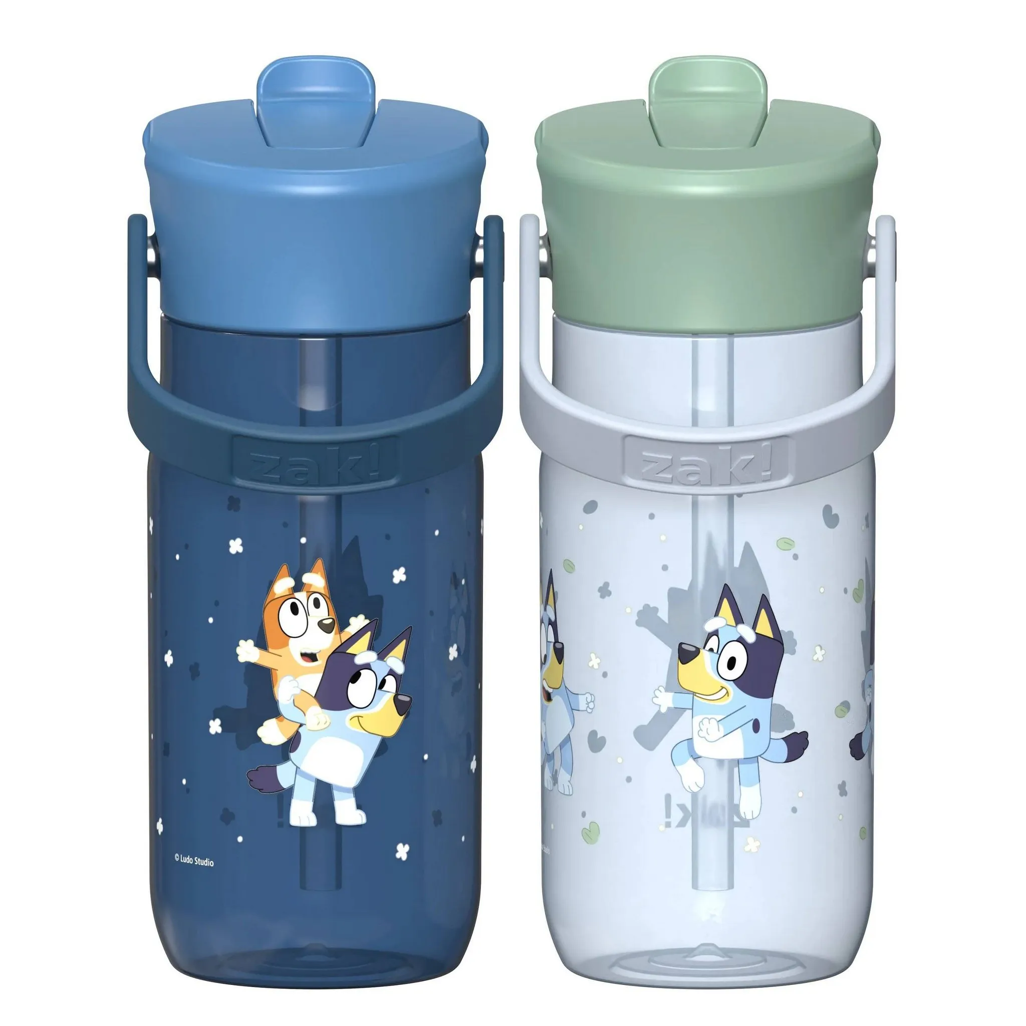 Harmony Straw Water Bottles - Blue - Image 2