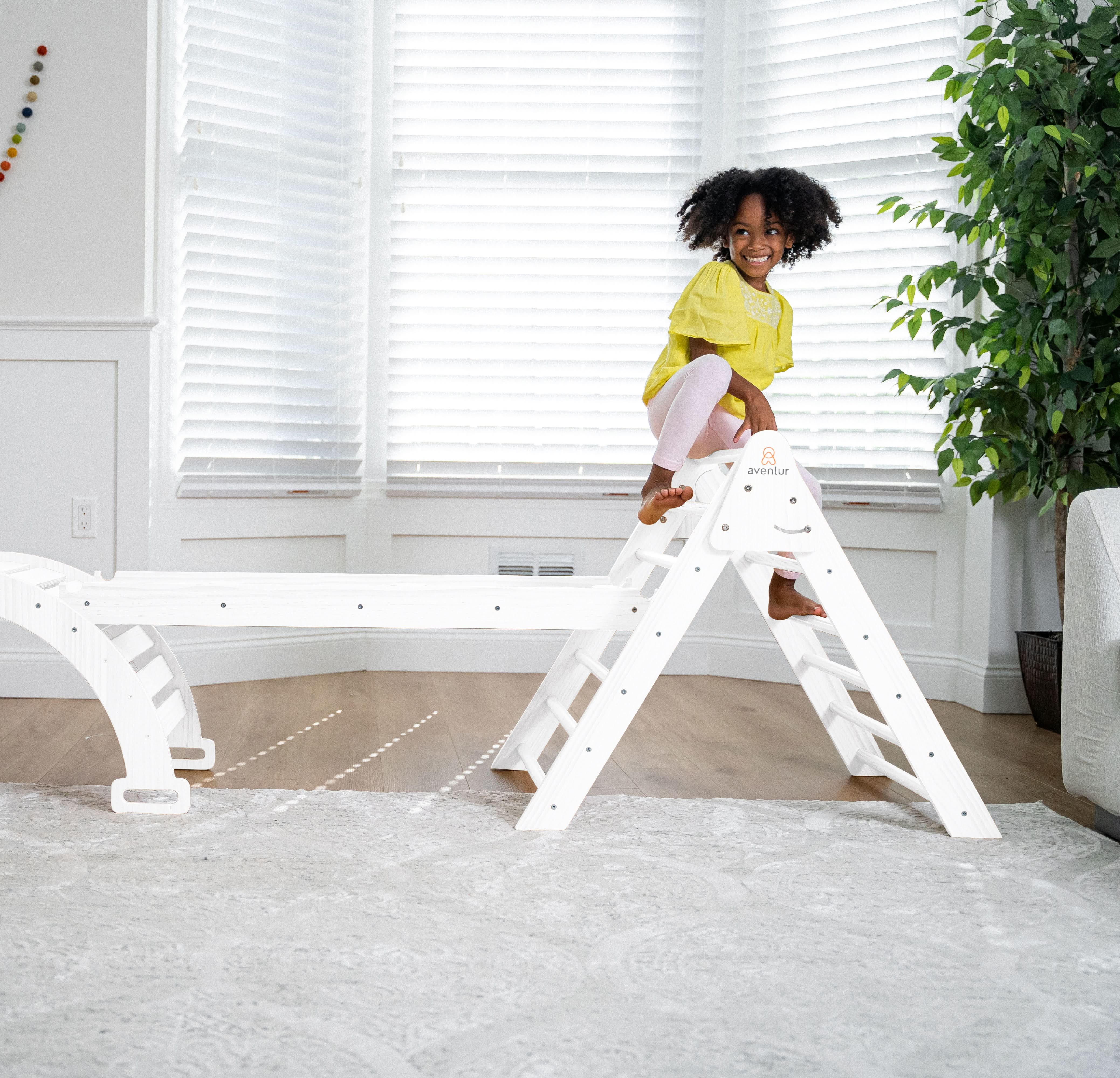 Hazel | Pikler Triangle, Slide & Rocker Set - Image 40