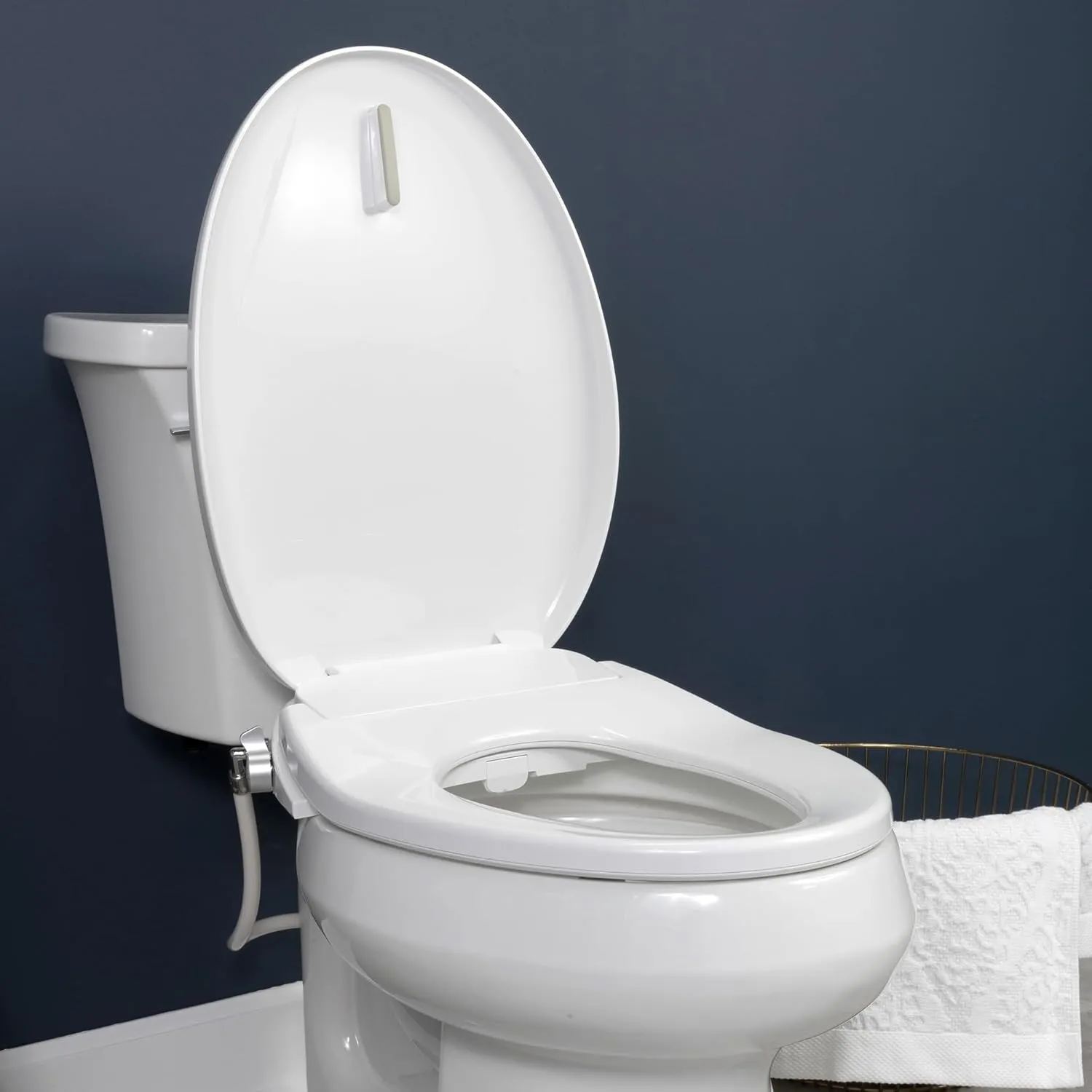 Heated Electric Bidet Seat - White - Image 4