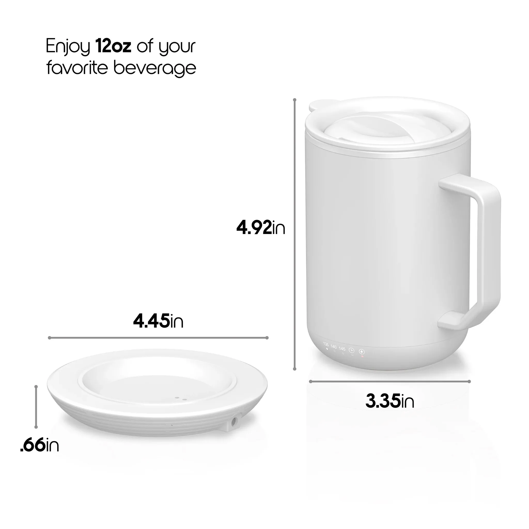 Heated Mug - White - Image 2