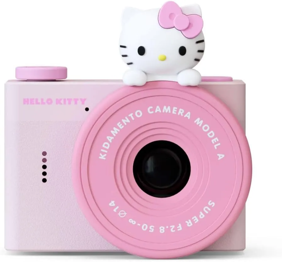 Hello Kitty Mini Kids Digital Camera & Video Camcorder - Pink