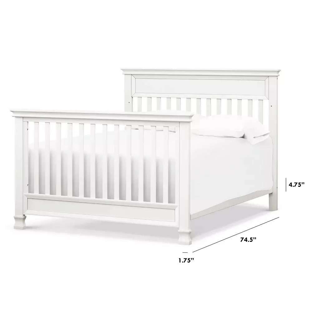 Hidden Hardware Twin/Full Size Bed Conversion Kit - Warm White - Image 3