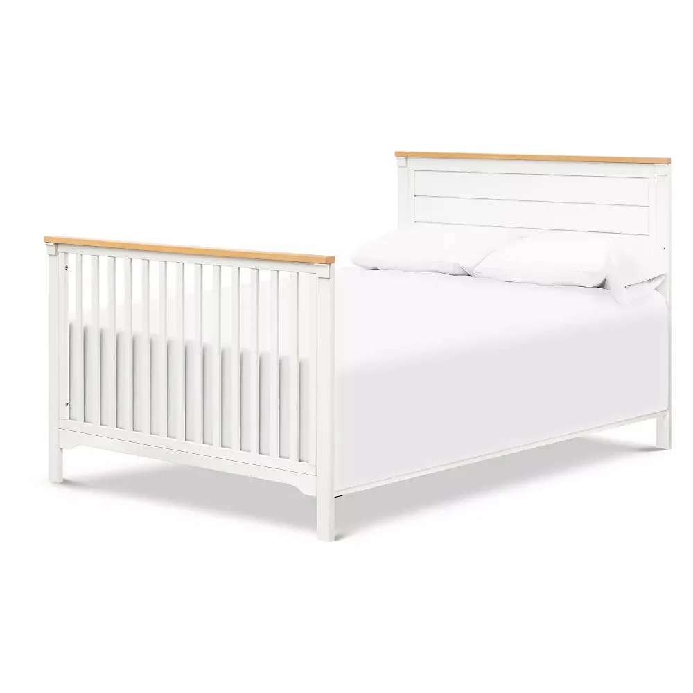 Hidden Hardware Twin/Full Size Bed Conversion Kit - Warm White - Image 4