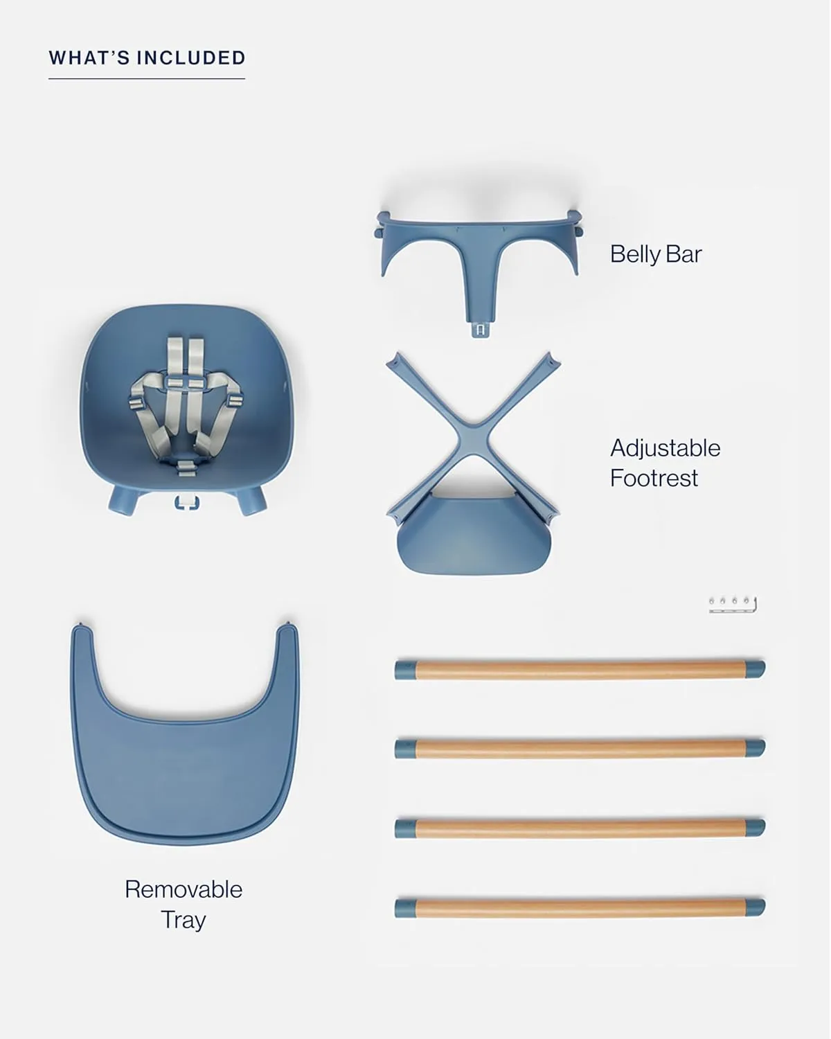 High Chair - Blueberry - Image 5