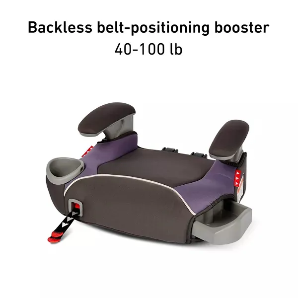 Highback Booster Seat - Grapeade - Image 2