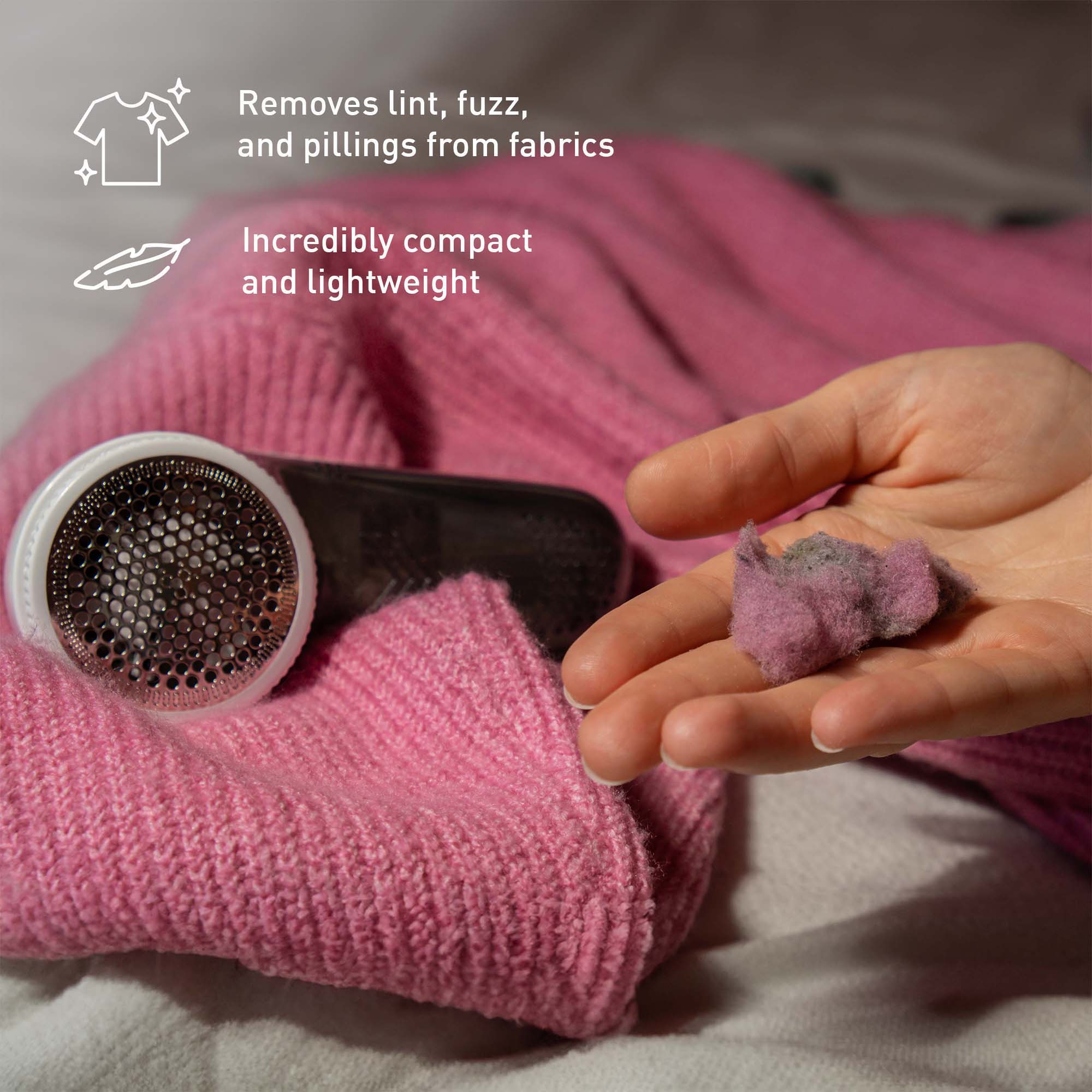 Home & Travel Essentials: 2-in-1 Mini Vacuum, Lint Remover & Portable Iron - Image 7