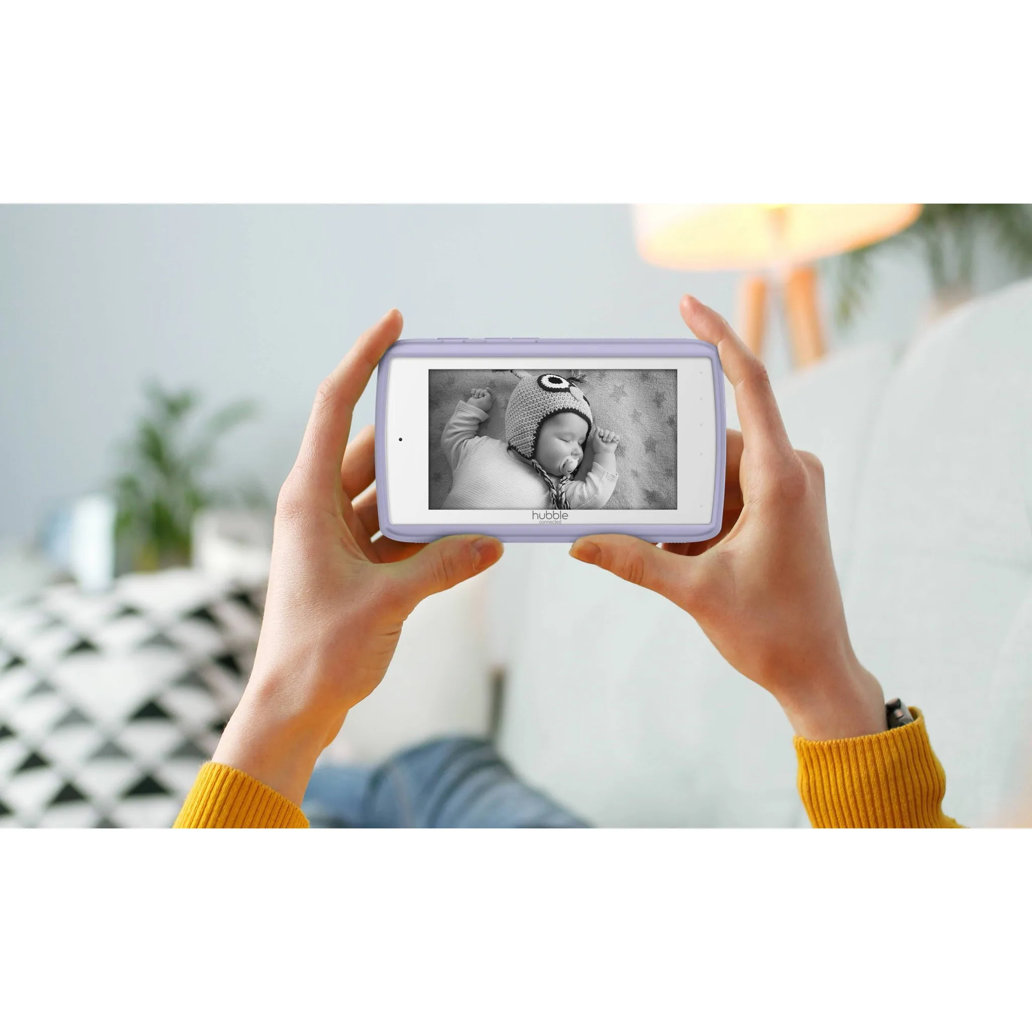 Hubble Connected Nursery Pal Deluxe 5" Smart Baby Monitor - Image 4
