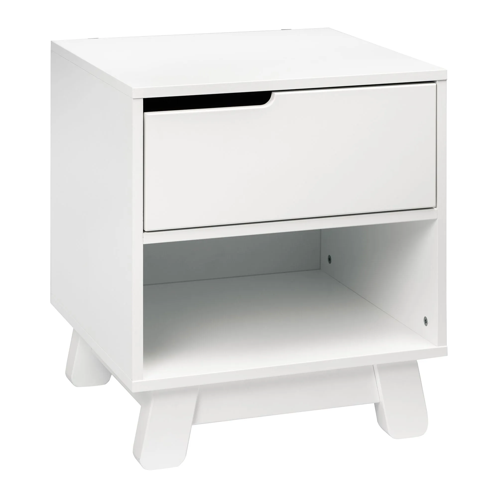 Hudson Nightstand with USB Port - White - Image 4
