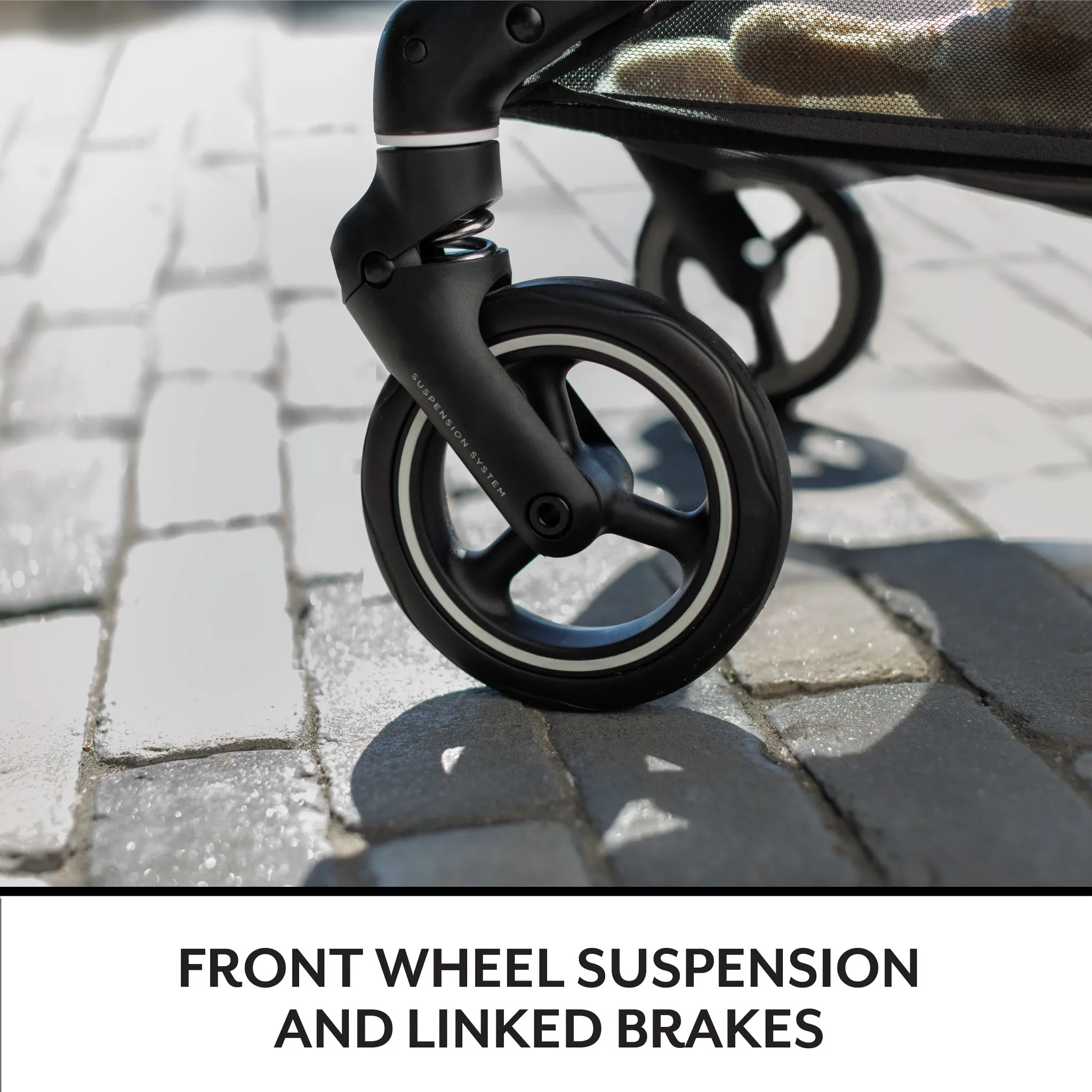 Hummingbird Carbon Fiber Stroller - Caslon Green - Image 6