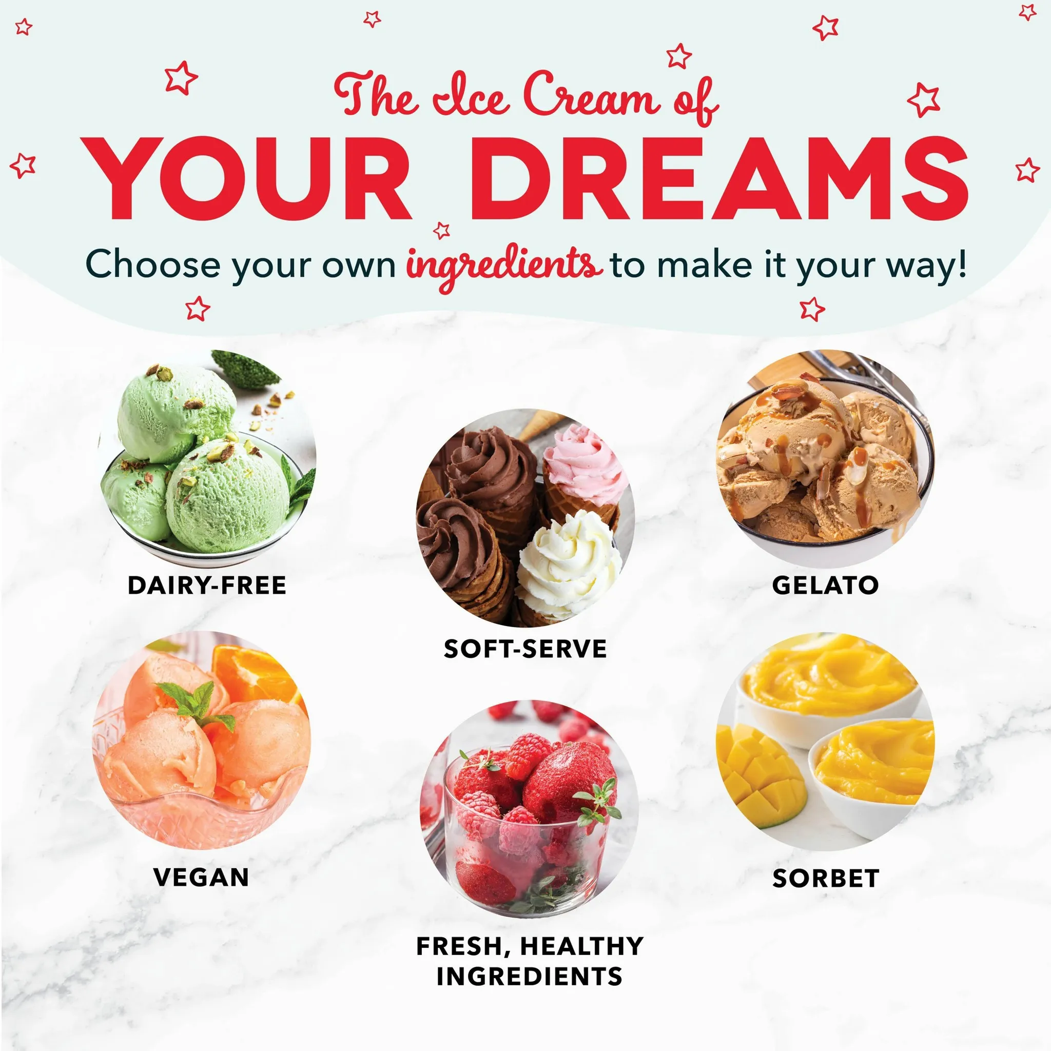 Ice Cream Maker - 1.6 Cups - Image 3