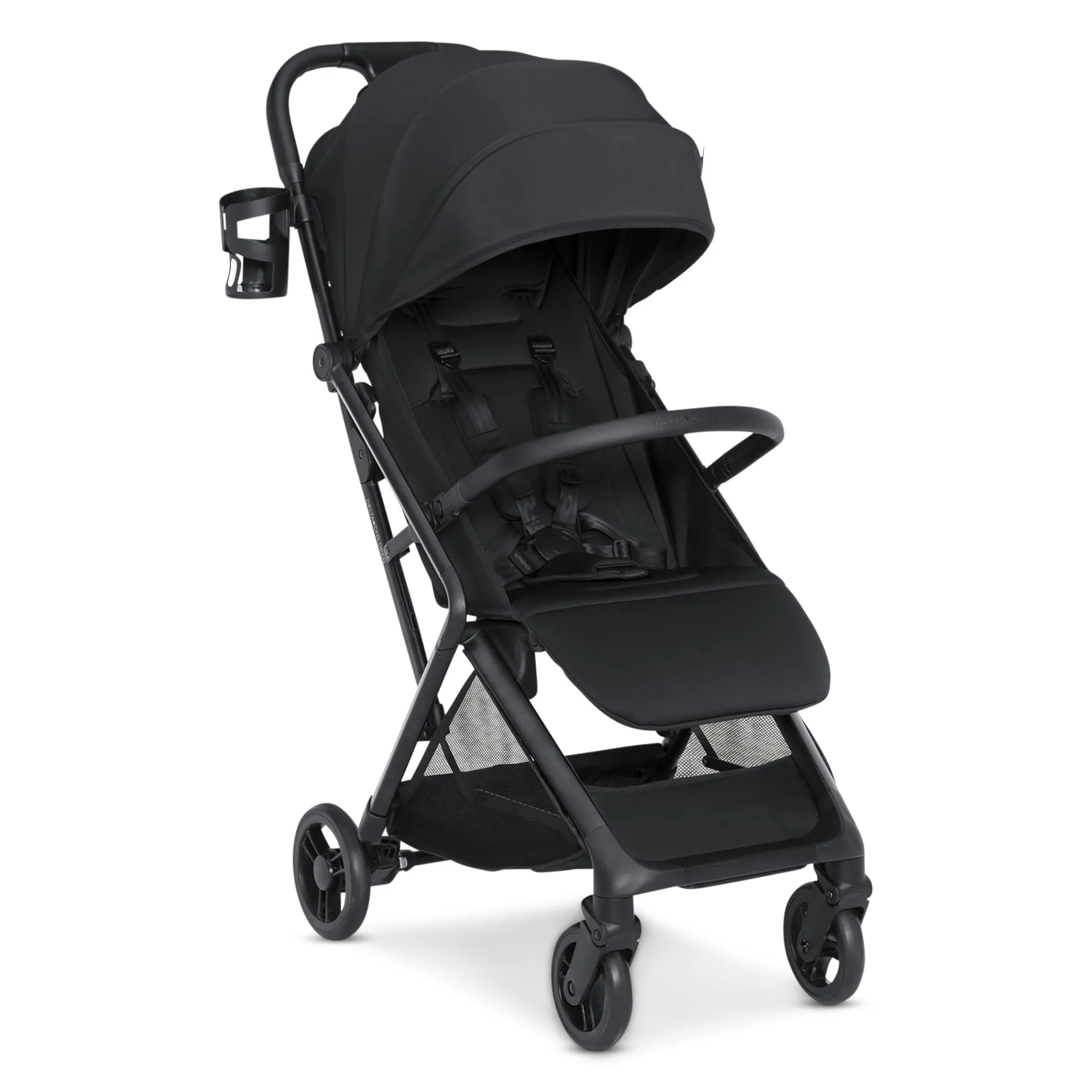 Icon Ultra Compact Travel Stroller - Greenguard Gold Certified, Black