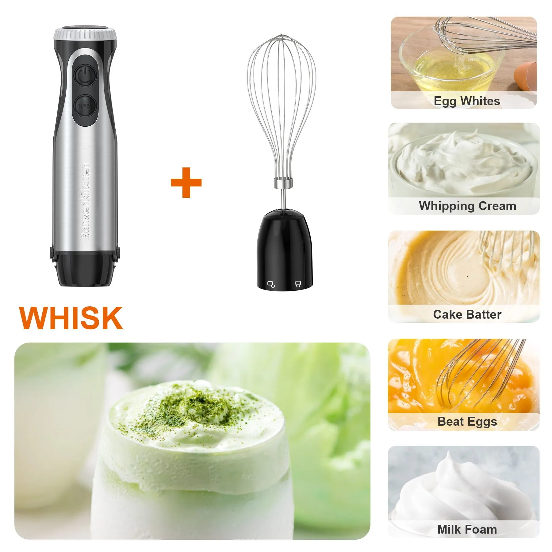 Immersion Hand Blender - Stainless Steel - Image 4