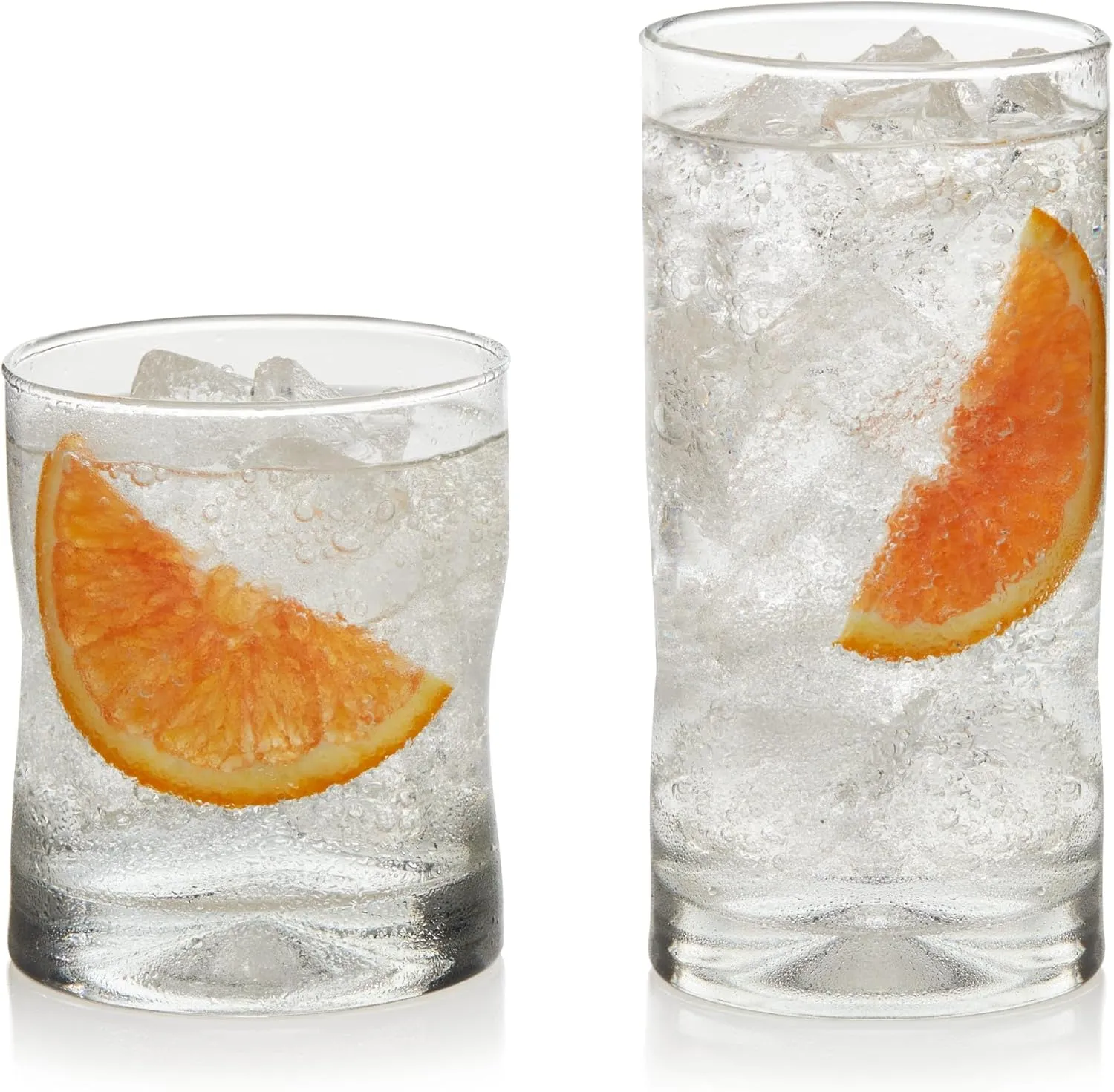 Impressions 16-Piece Tumbler and Rocks Glass Set 16 Piece Set Impressions
