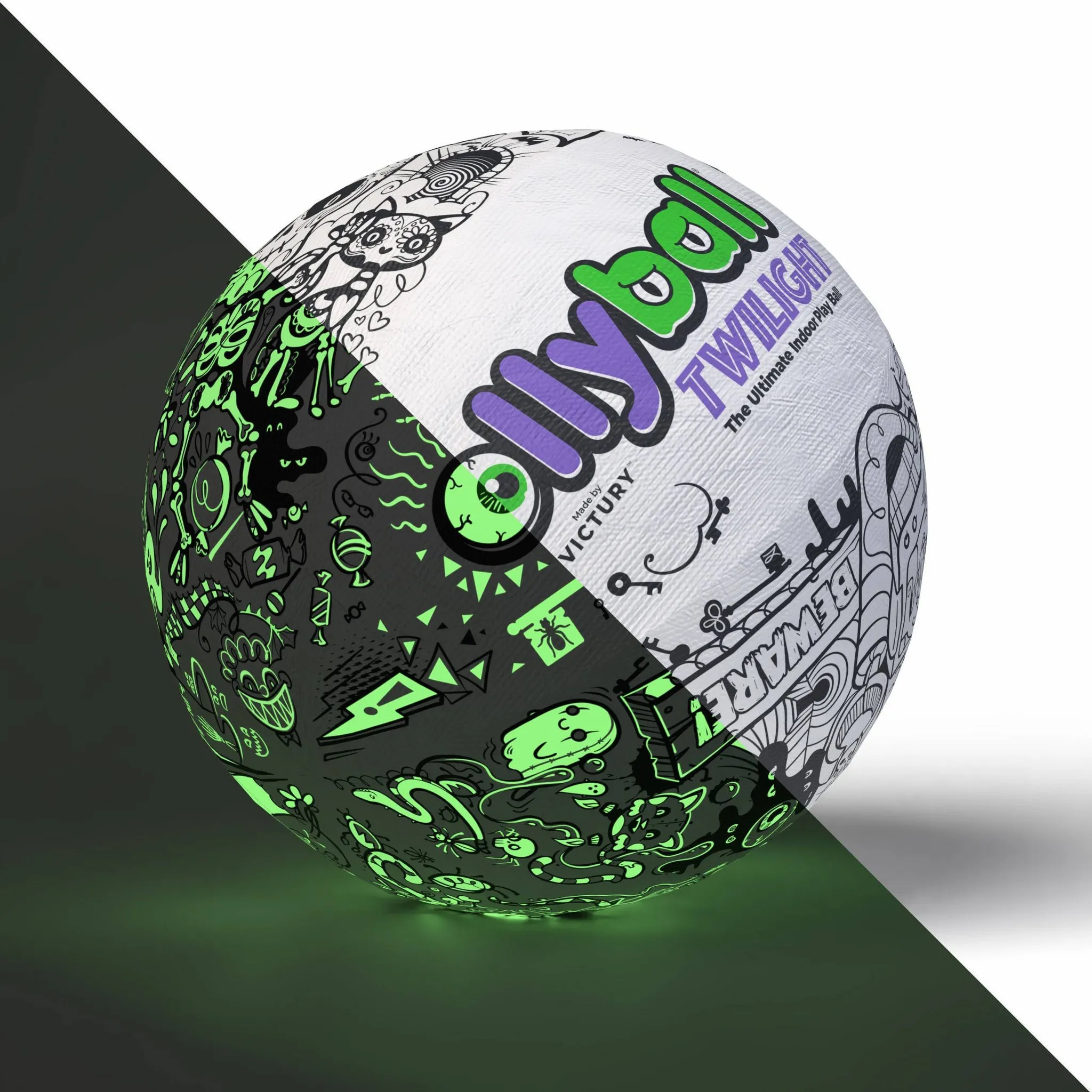 Indoor Glowing Play Ball - 12 Inch - Image 3