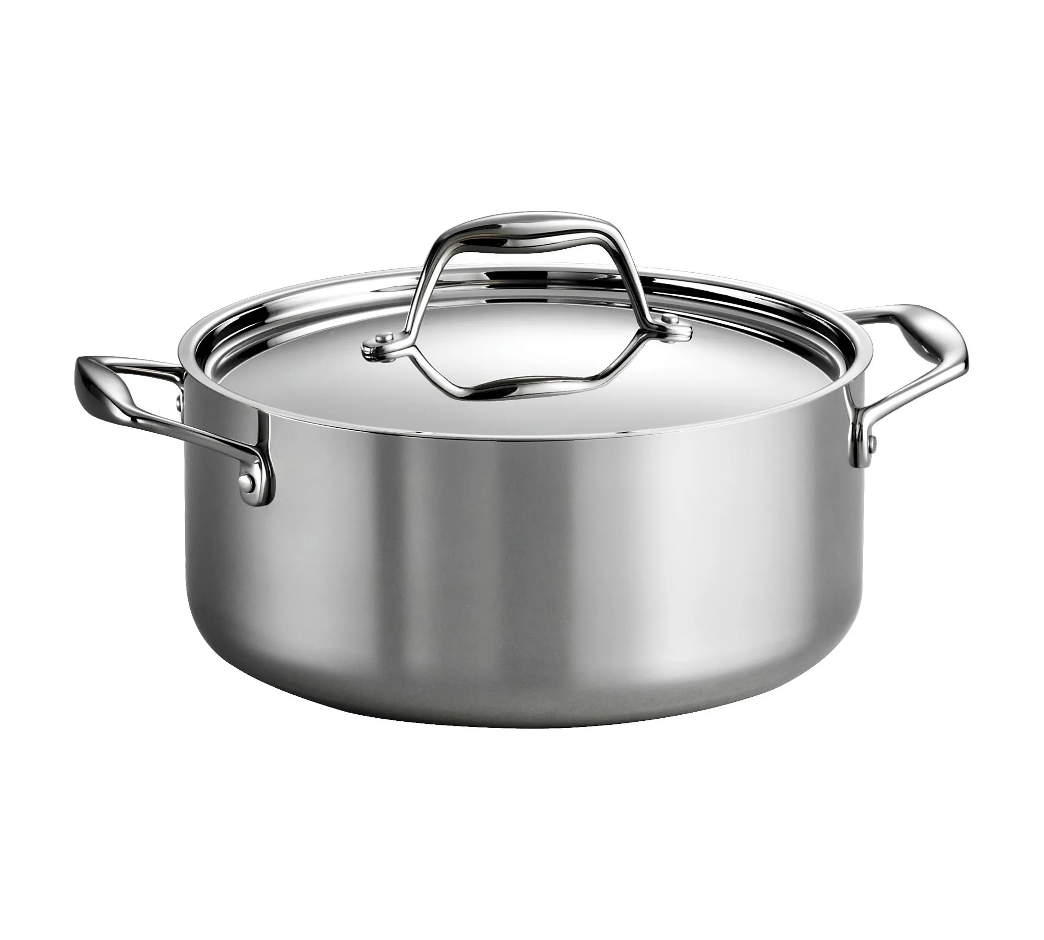 Induction-Ready Stainless Steel 5 QT. Covered Dutch Oven - Image 4