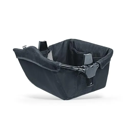 Infant Car Seat Adapter/Basket for Corso Flex Stroller - Black