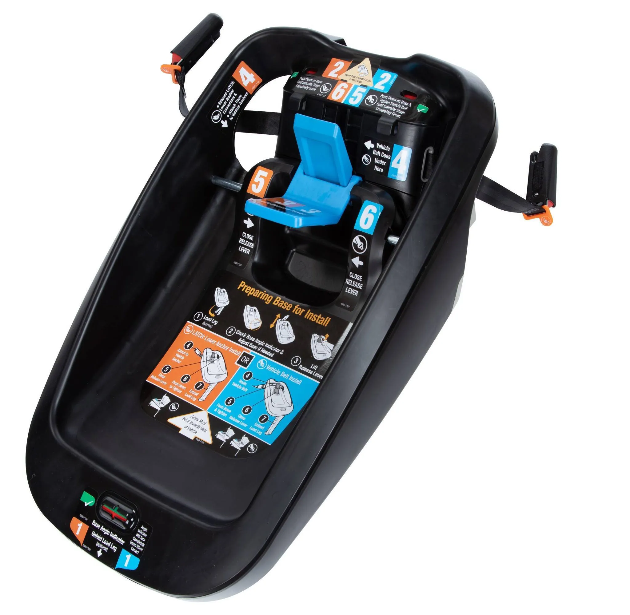 Infant Car Seat Base - Black - Image 2