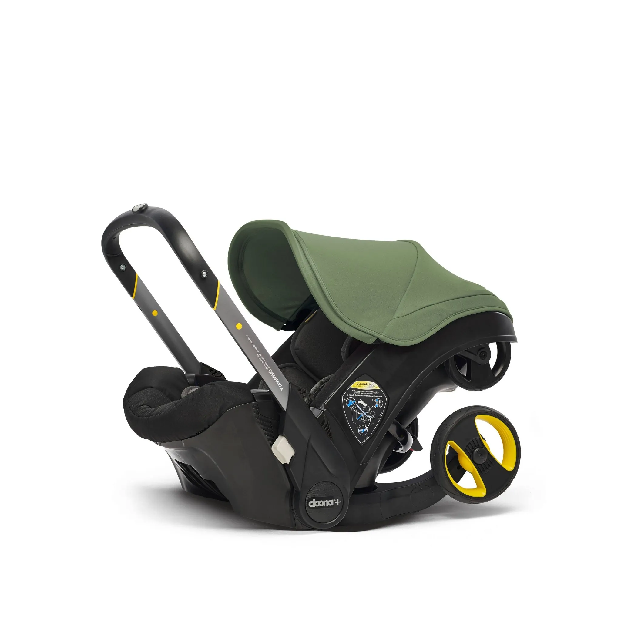Infant Car Seat + Latch Base Travel System - Desert Green - Image 7