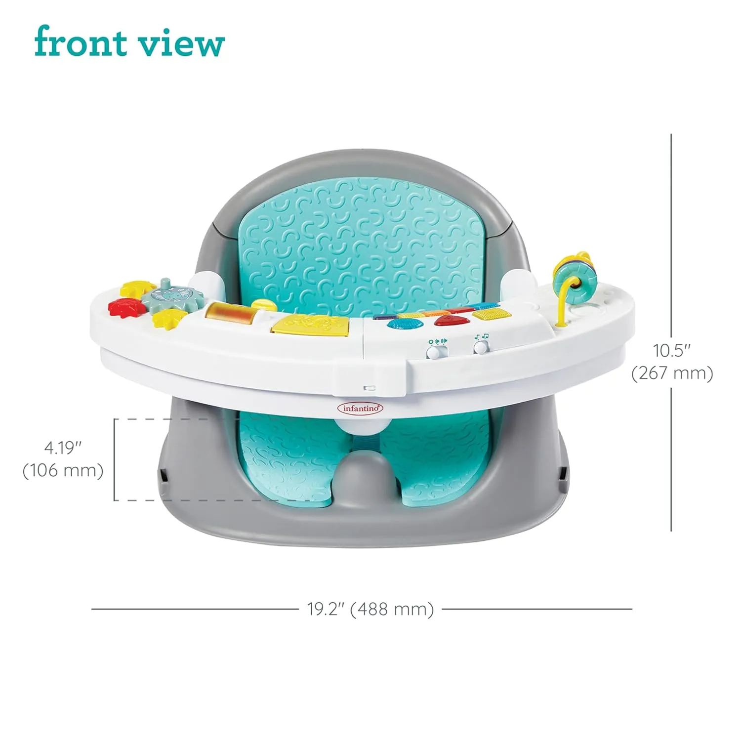 Infantino Music & Lights 3-in-1 Discovery Seat & Booster - Image 5