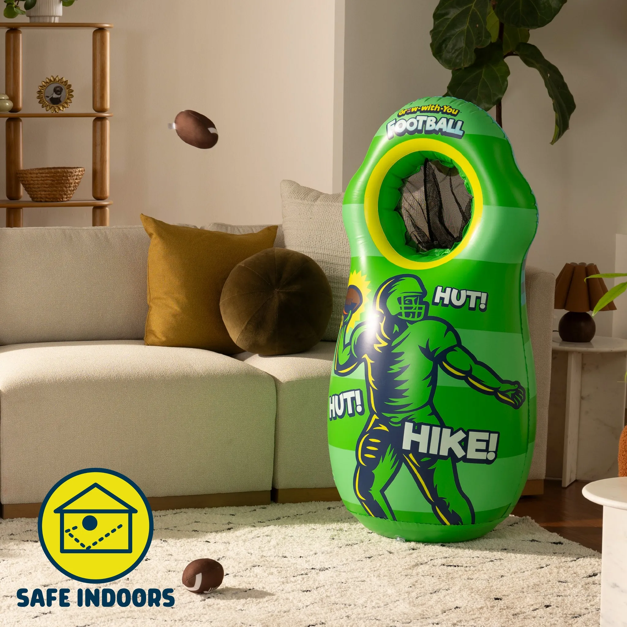 Inflatable Grow-with-You Football Toy Set - Image 4