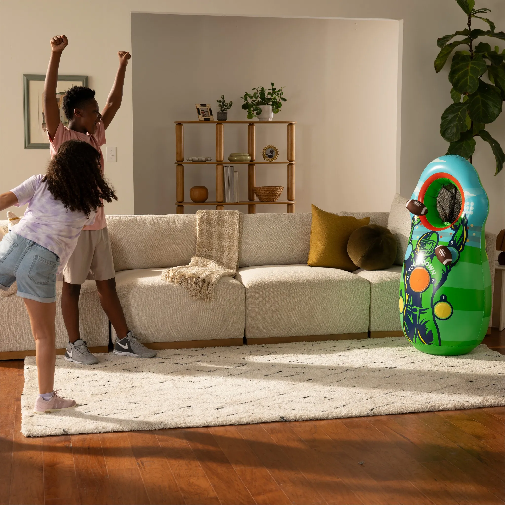 Inflatable Grow-with-You Football Toy Set - Image 5