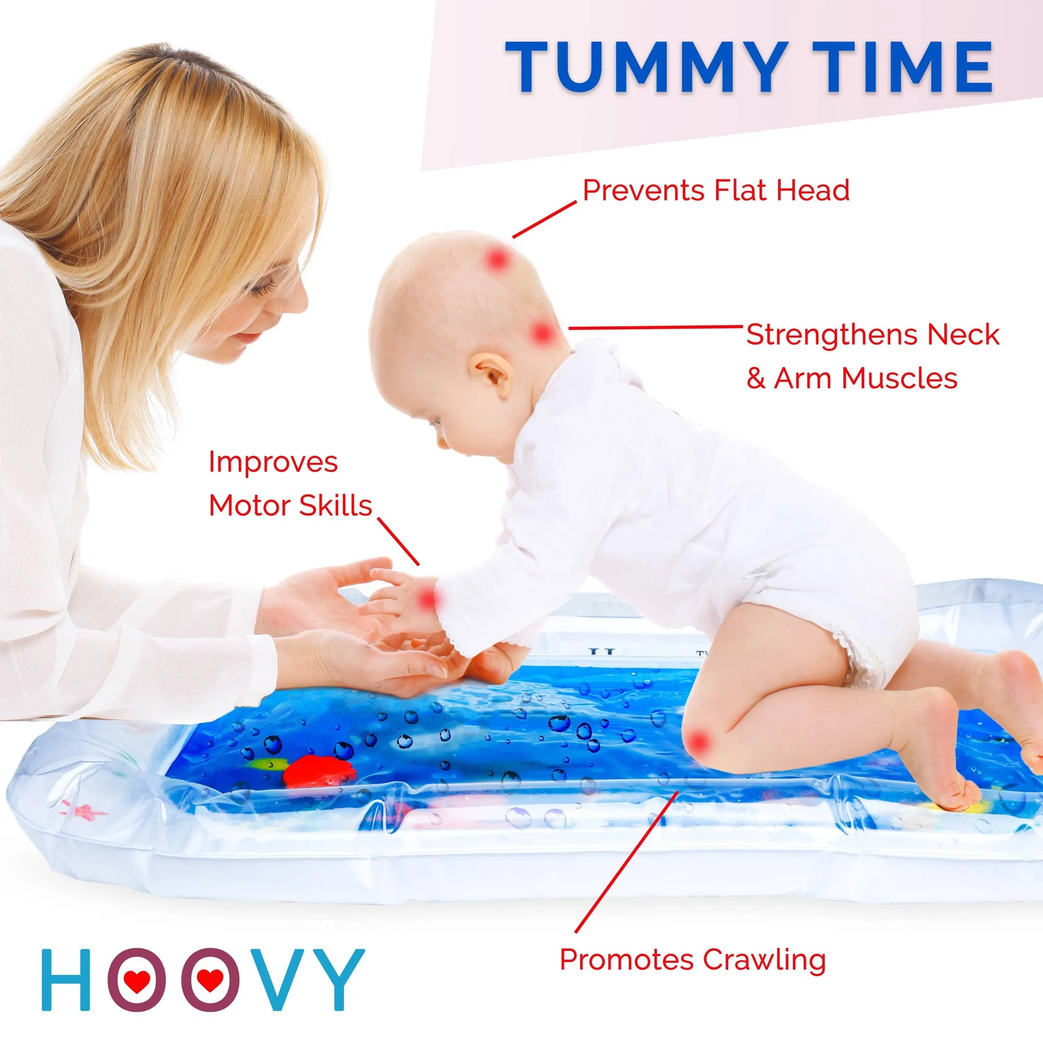 Inflatable Tummy Time Water Play Mat - Image 4