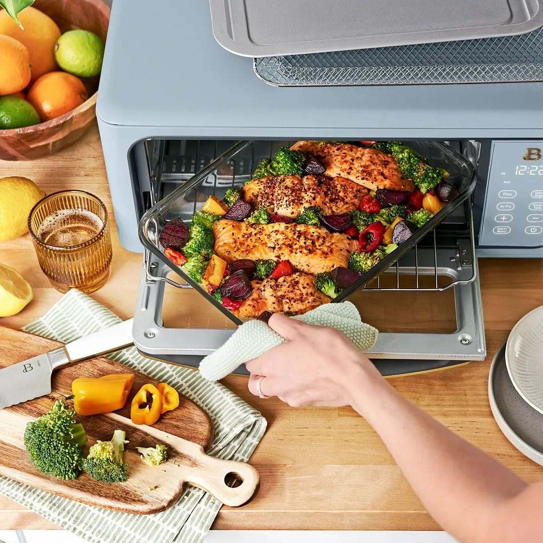 Infrared Air Fry Toaster Oven - Blue - Image 2